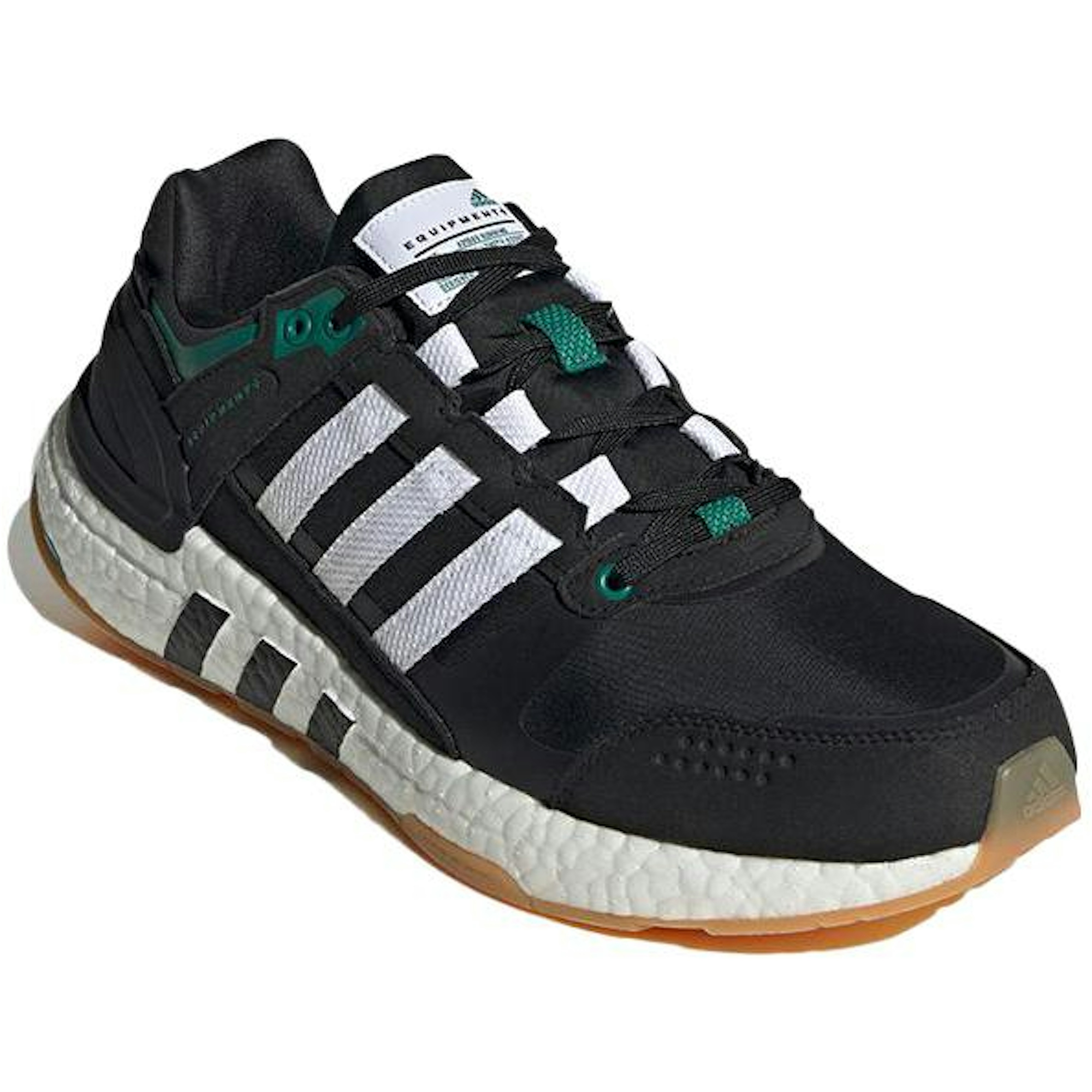 adidas Equipment+ ‘Black White Green’ ID4166