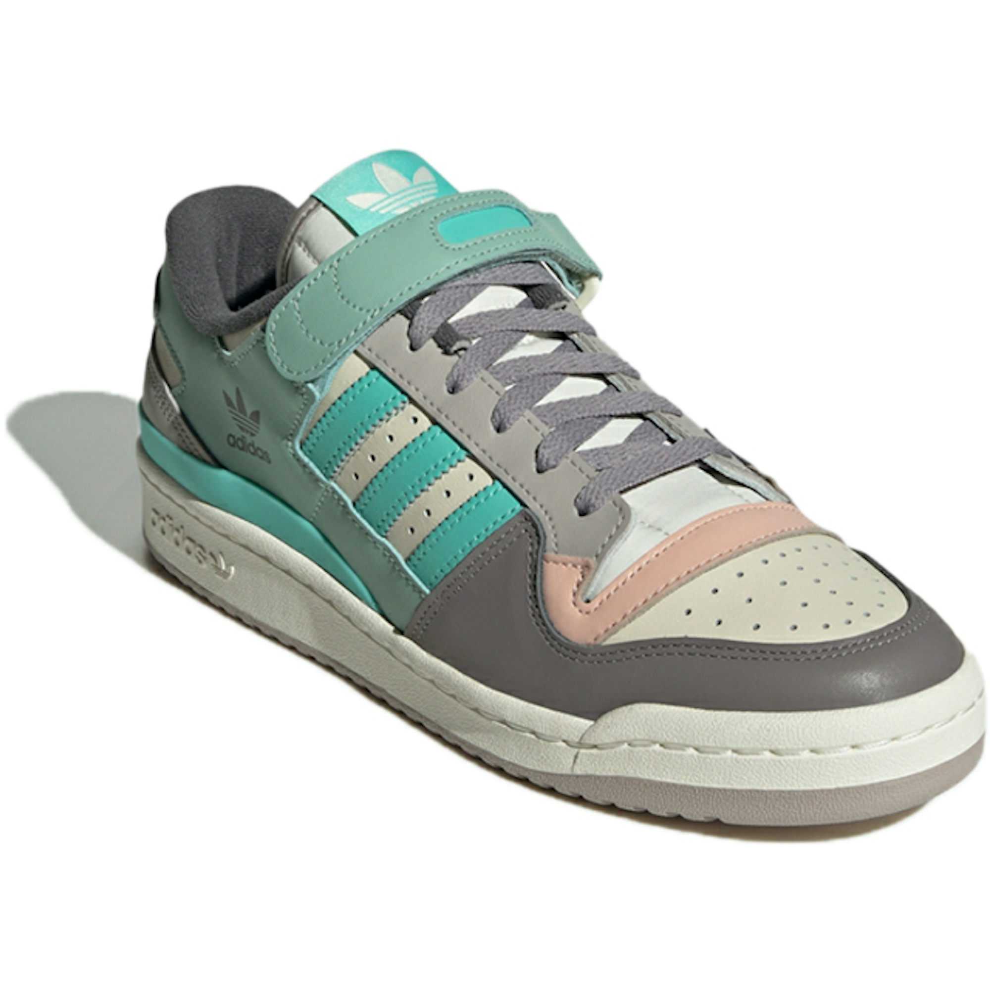 adidas originals Unisex Forum 84 Low Northern Lights Sneakers Grey/Green GX4574