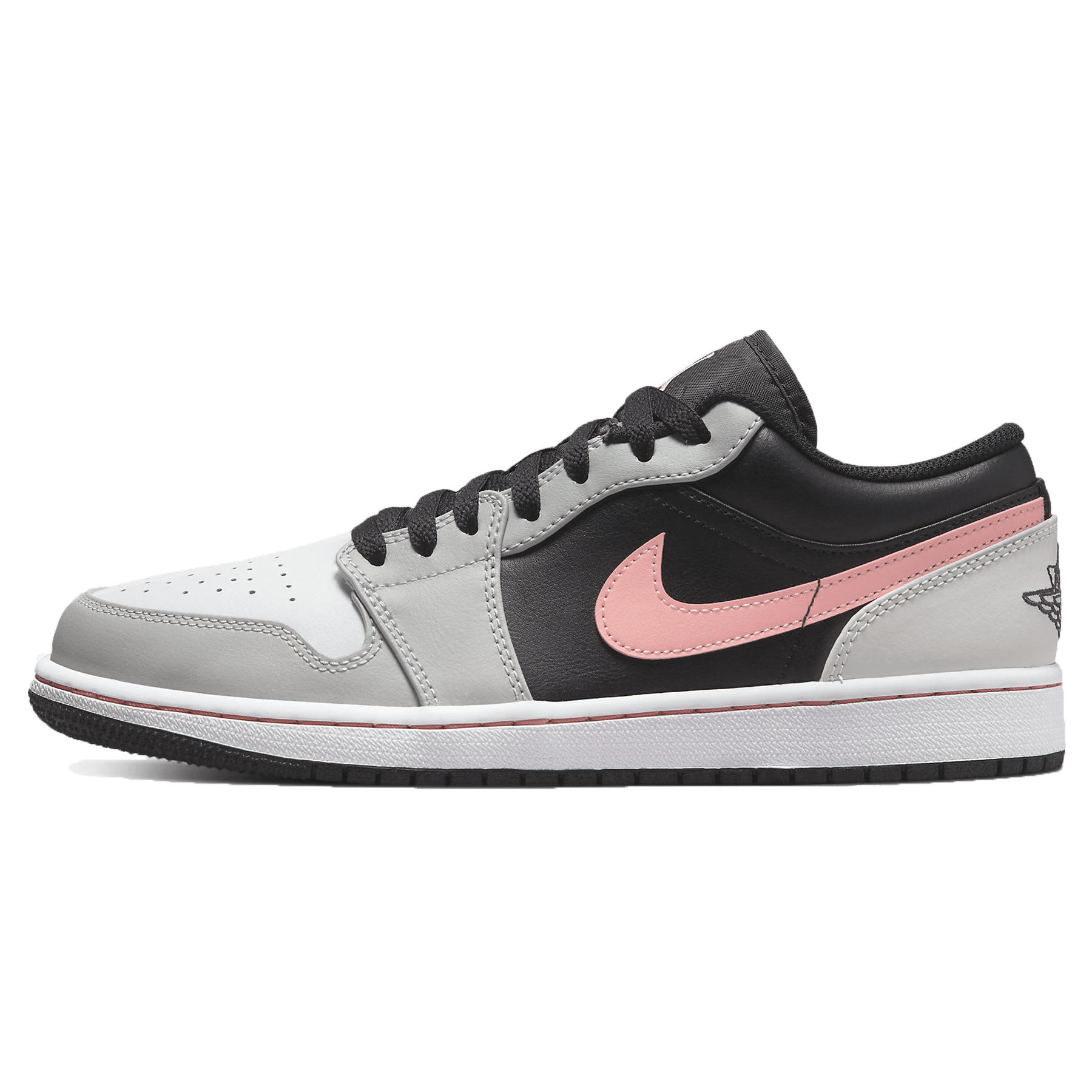 Air Jordan 1 Low 'Black Grey Pink'