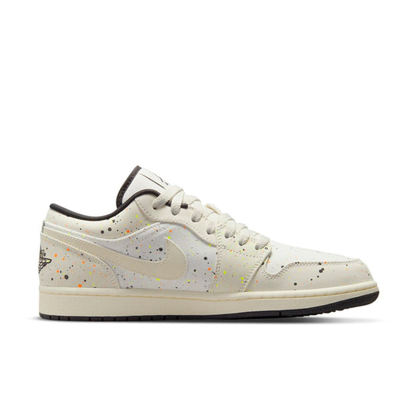 Air Jordan 1 Low ‘Brushstroke Swoosh – Paint Splatter’