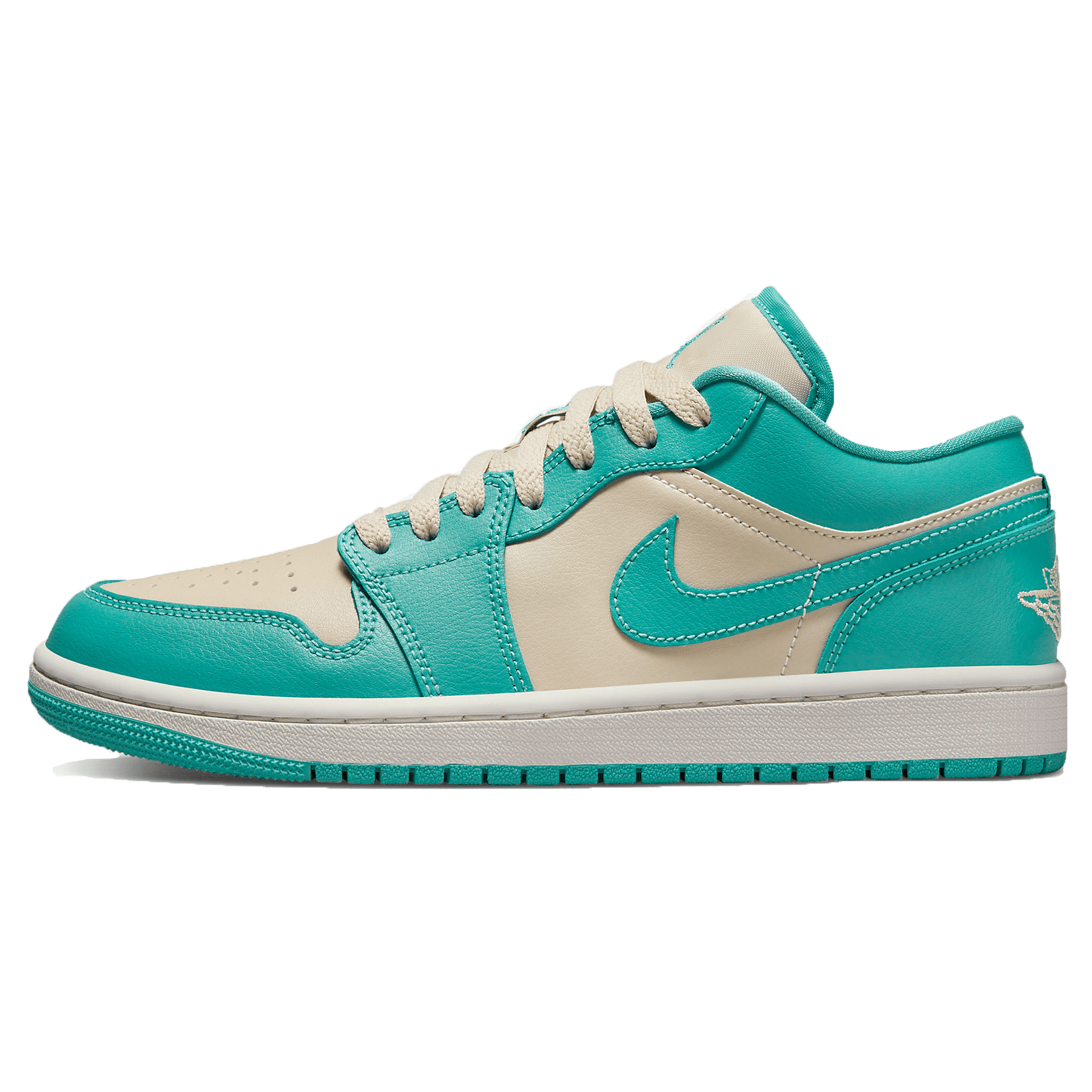 Air Jordan 1 Low Wmns ‘Tropical Teal Sandy Beige’