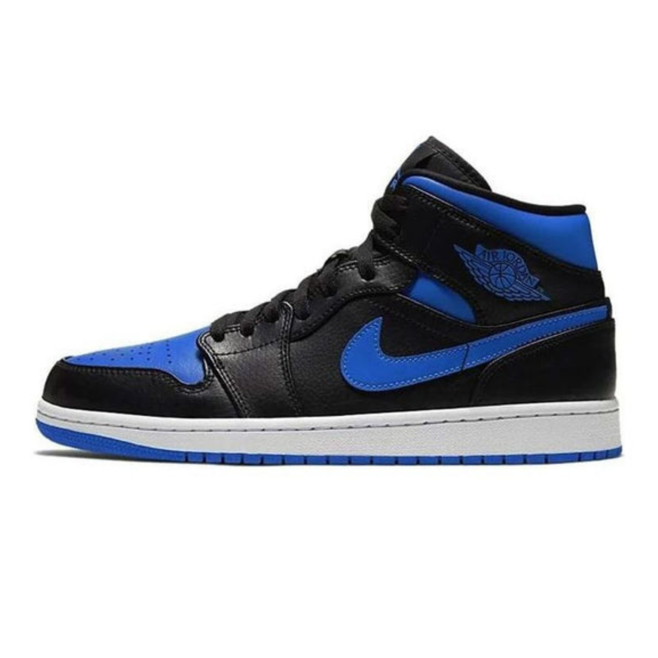 Air Jordan 1 Mid ‘Black Hyper Royal’