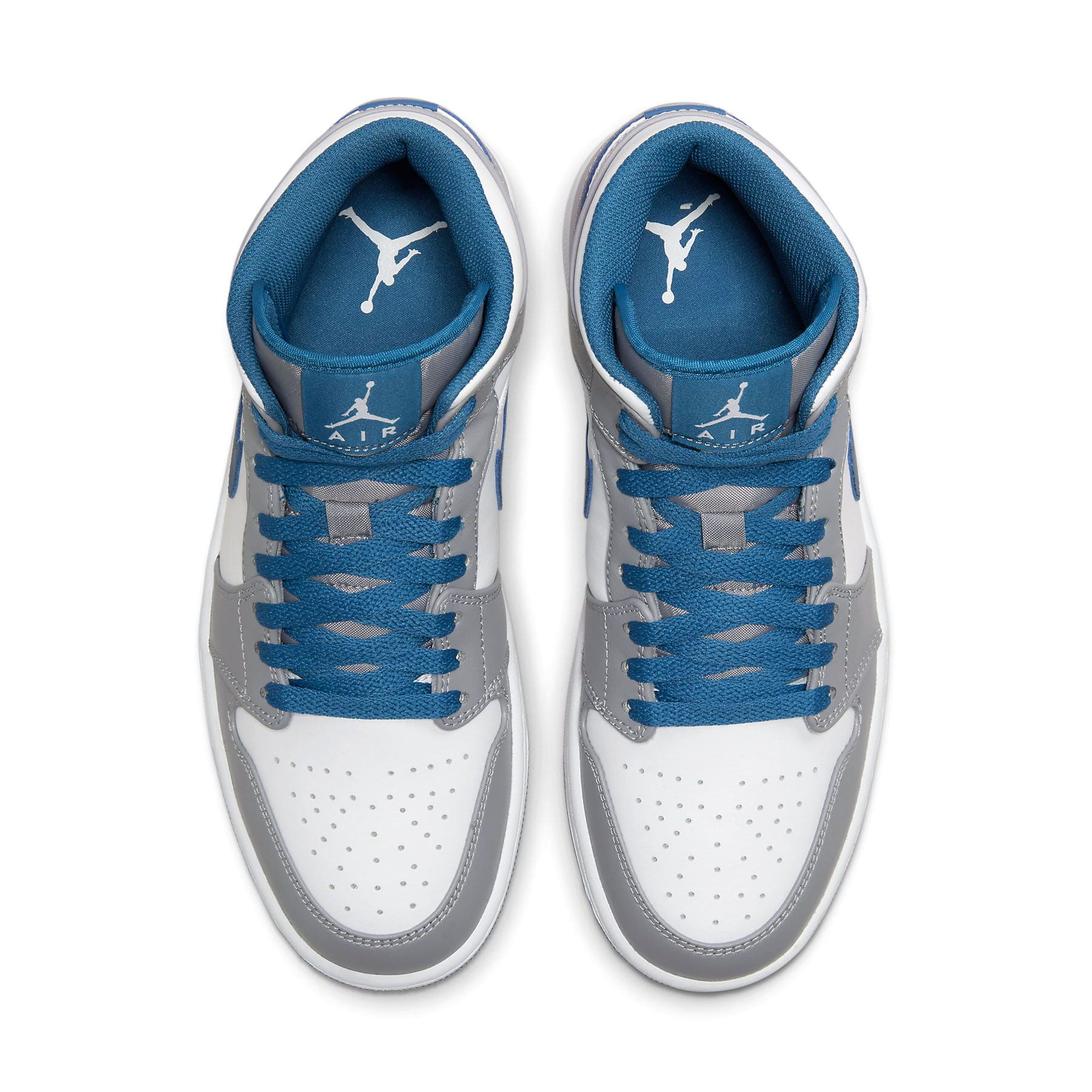 Air Jordan 1 Mid ‘Cement True Blue’