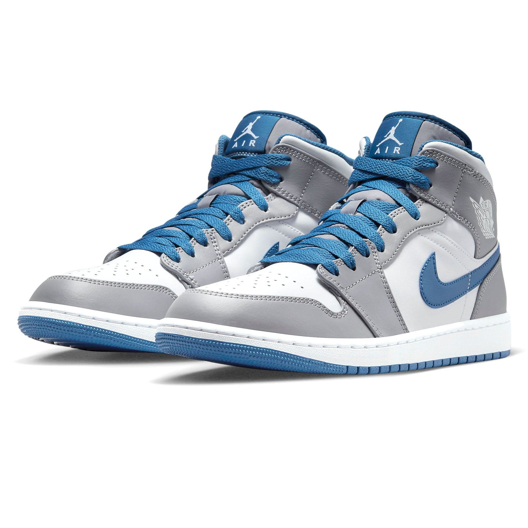 Air Jordan 1 Mid ‘Cement True Blue’