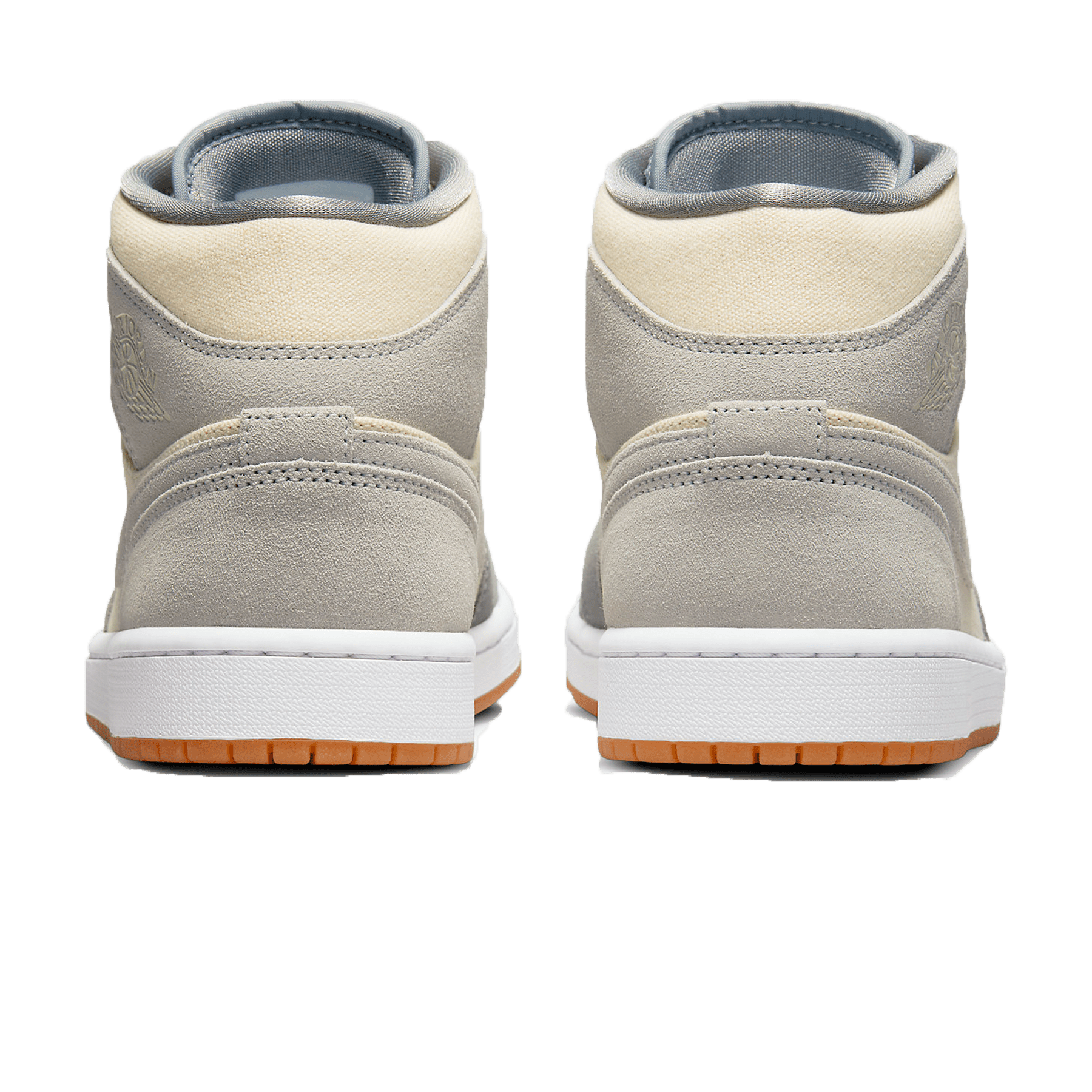 Air Jordan 1 Mid Coconut Milk Particle Grey