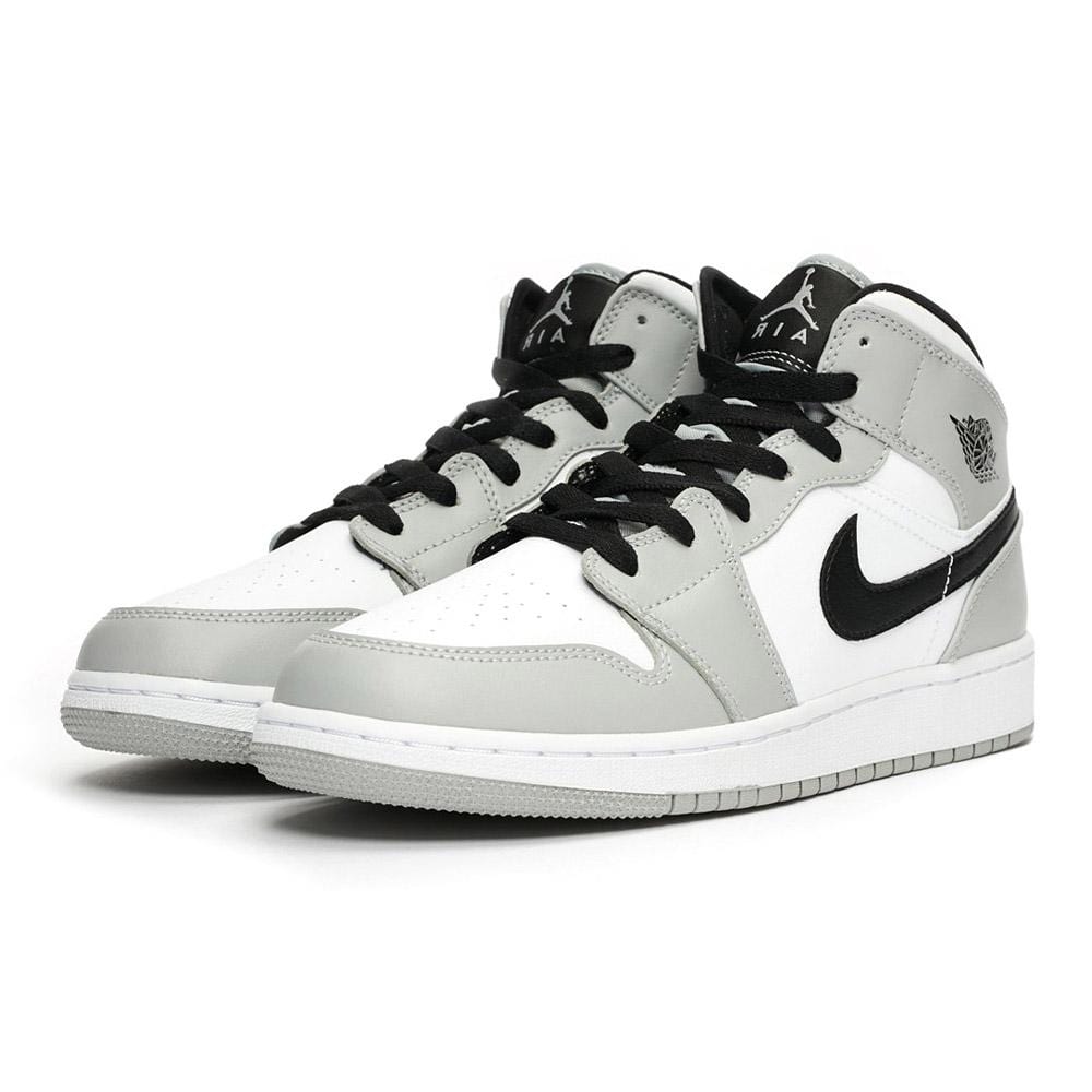 Air Jordan 1 Mid GS “Light Smoke Grey