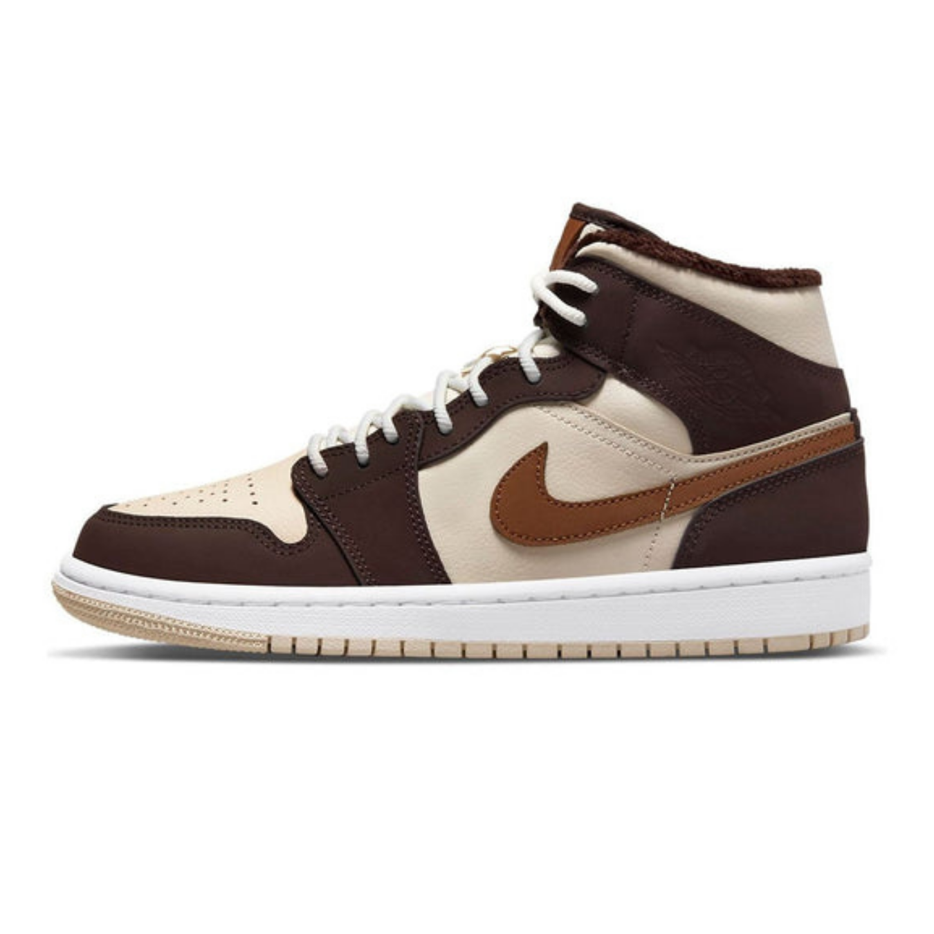Air Jordan 1 Mid SE ‘Cream Dark Chocolate’ Wmns