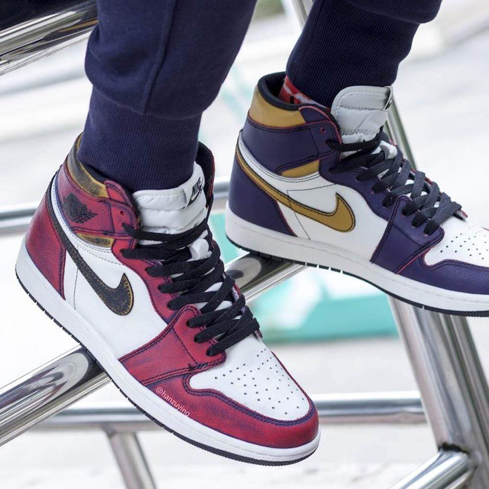 Air Jordan 1 Retro High SB ‘LA To Chicago’