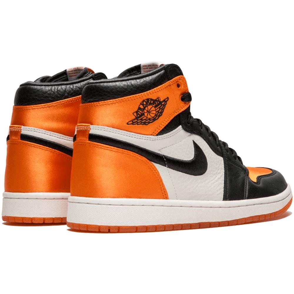 Air Jordan 1 WMNS Satin ‘Shattered Backboard’ Orange Black