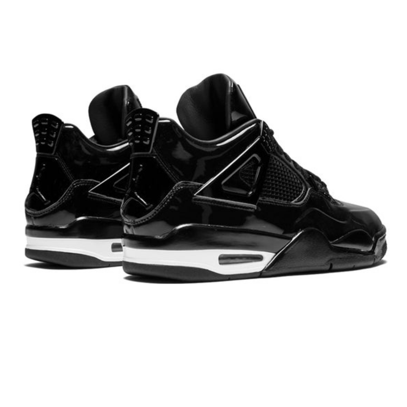 Air Jordan 4 Retro 11Lab4 ‘Black Patent Leather’