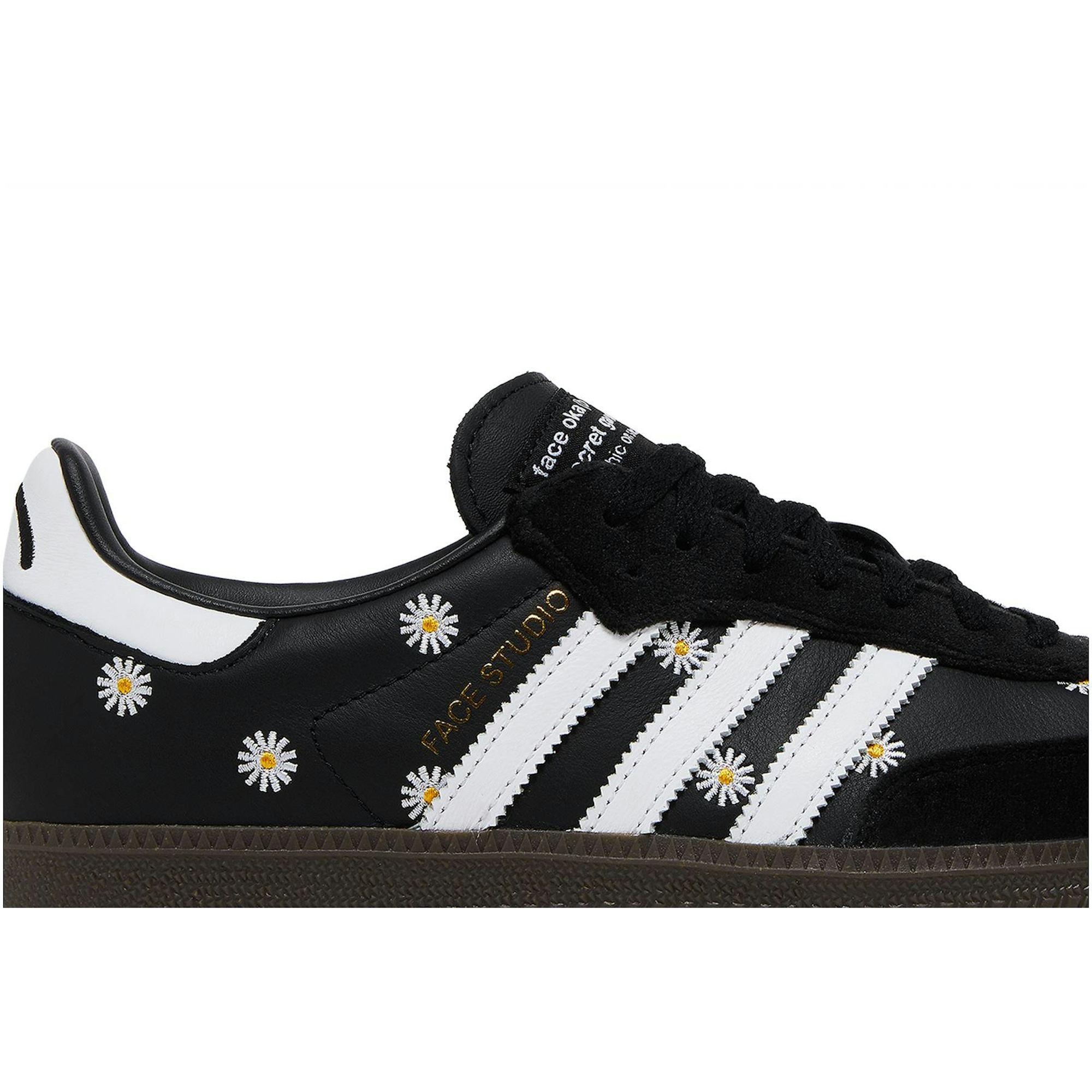 atmos x FACE x adidas Samba OG Embroidered Daisies H03848 IGFul