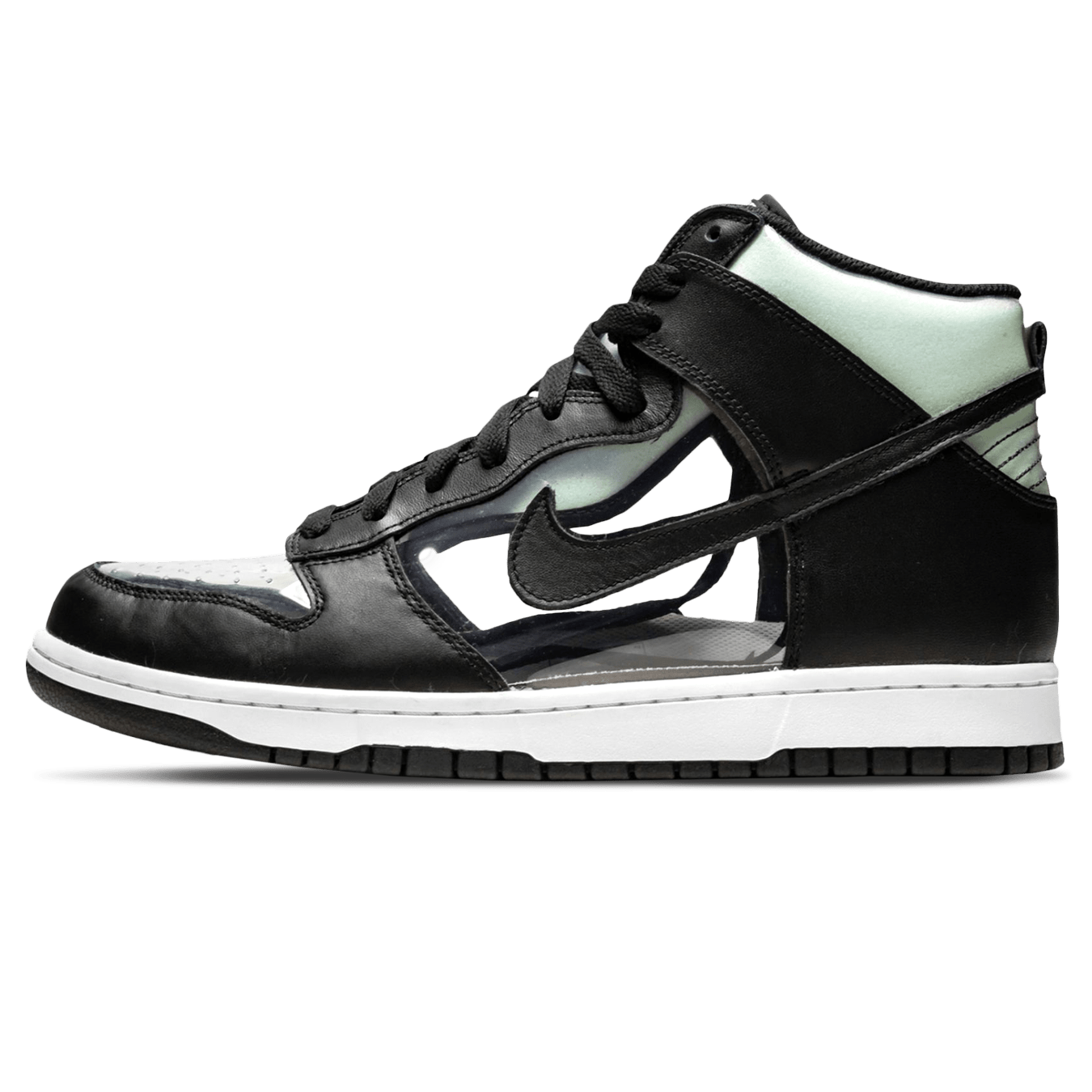 Comme des Garçons x Nike Dunk High Retro 'Clear'