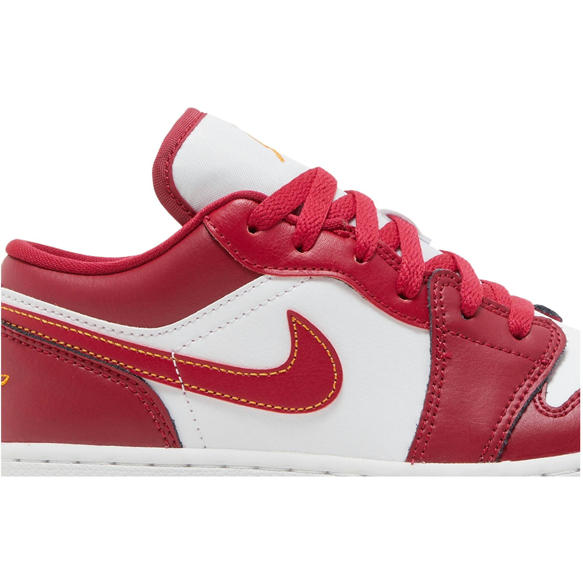 (GS) Air Jordan 1 Low Cardinal Red 553560-607 IGFul