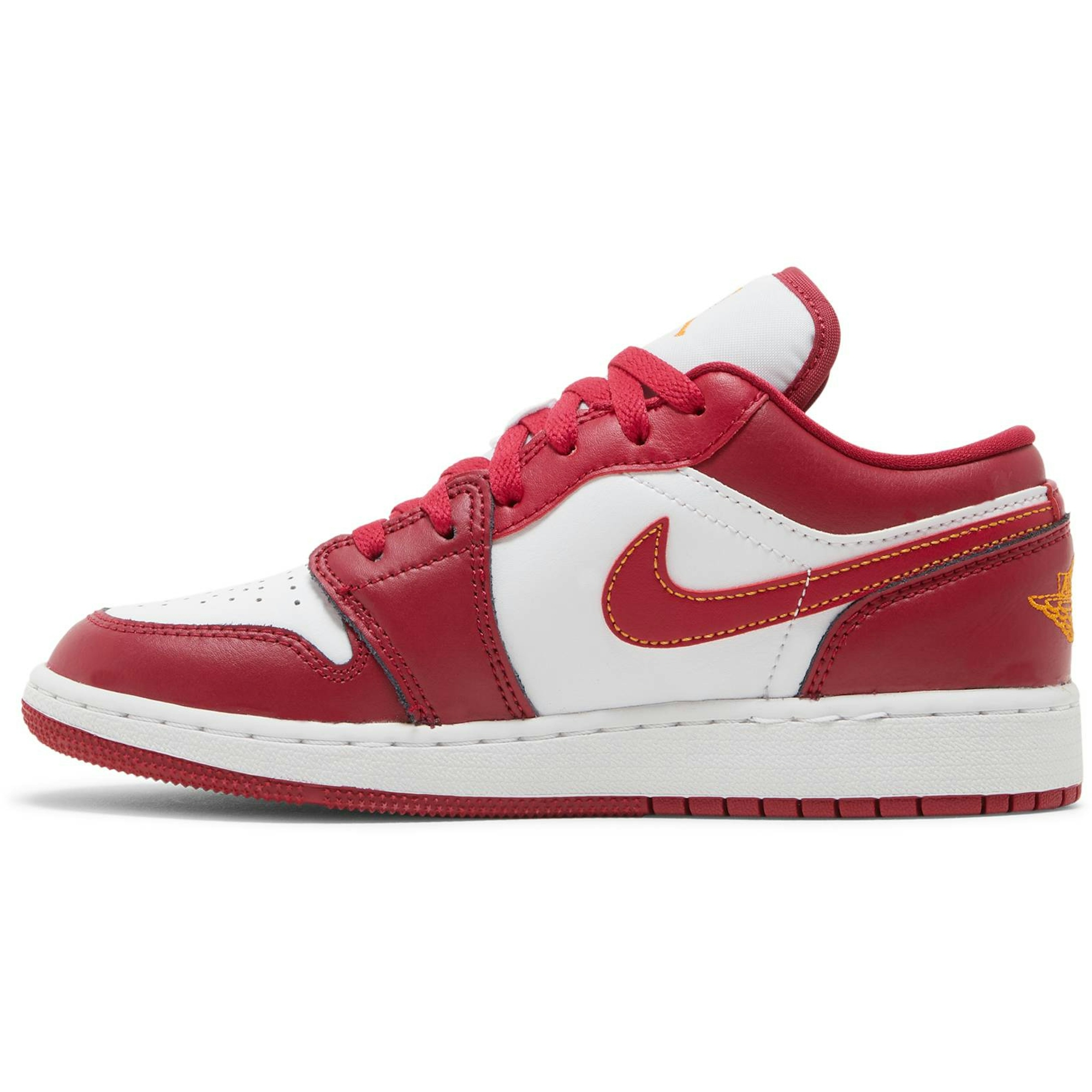 (GS) Air Jordan 1 Low Cardinal Red 553560-607 IGFul