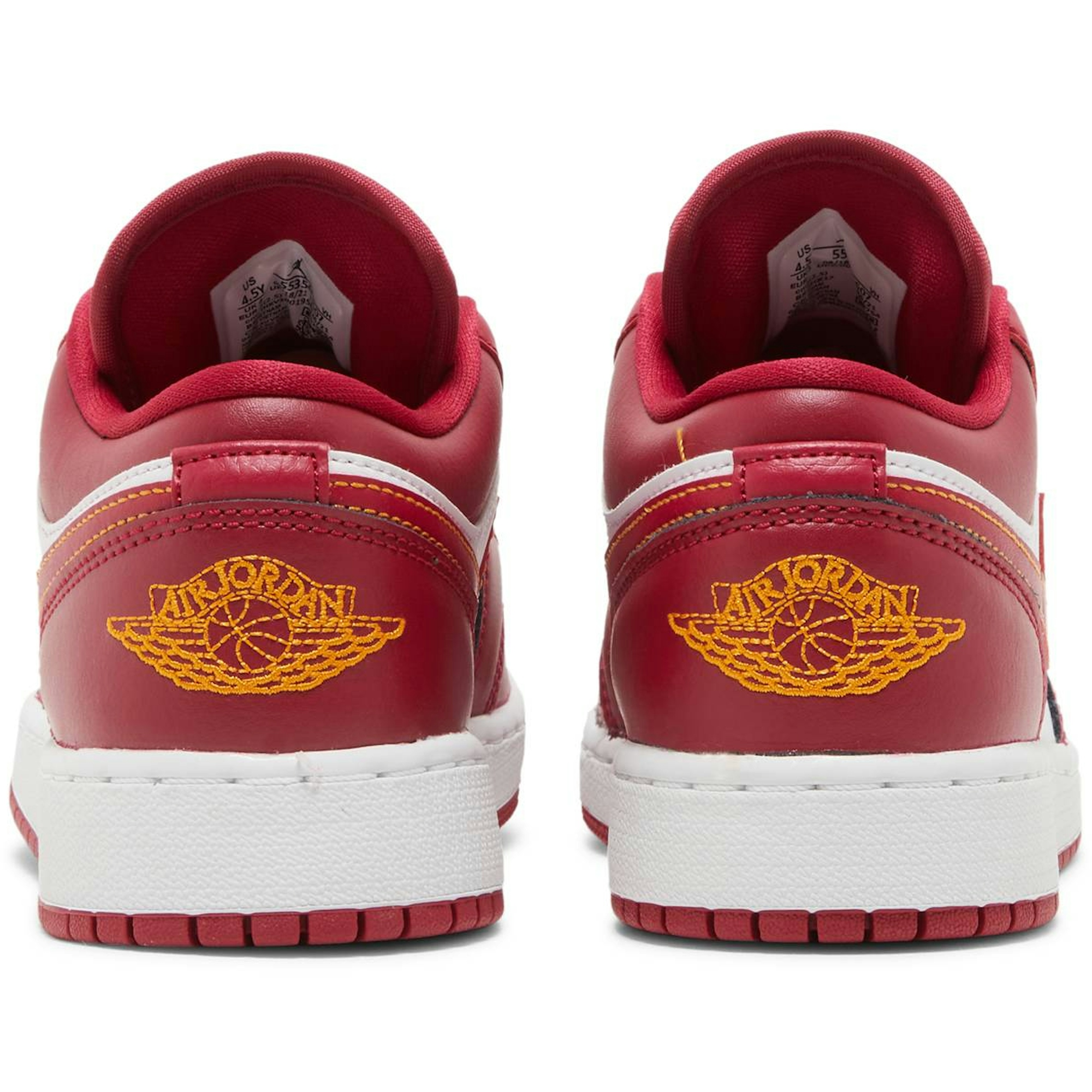 (GS) Air Jordan 1 Low Cardinal Red 553560-607 IGFul