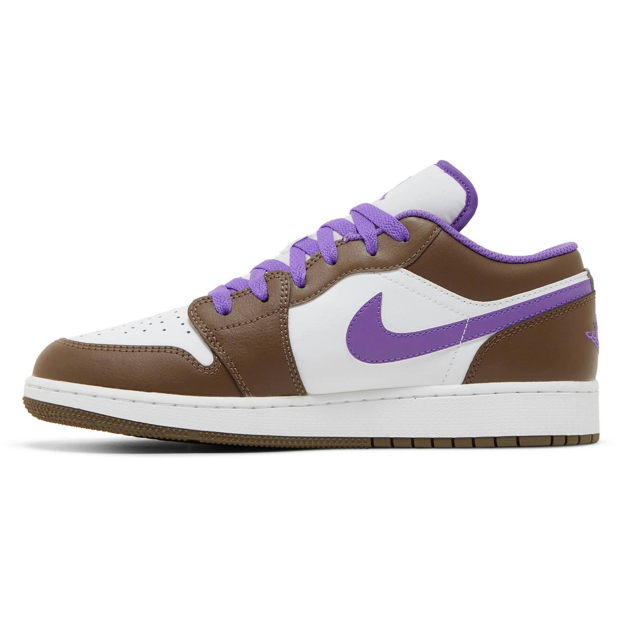 (GS) Air Jordan 1 Low Purple Mocha 553560-215