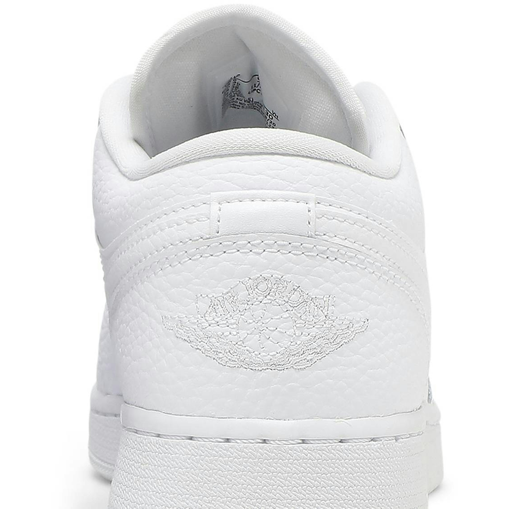 (GS) Air Jordan 1 Low Triple White 553560-130 IGFul