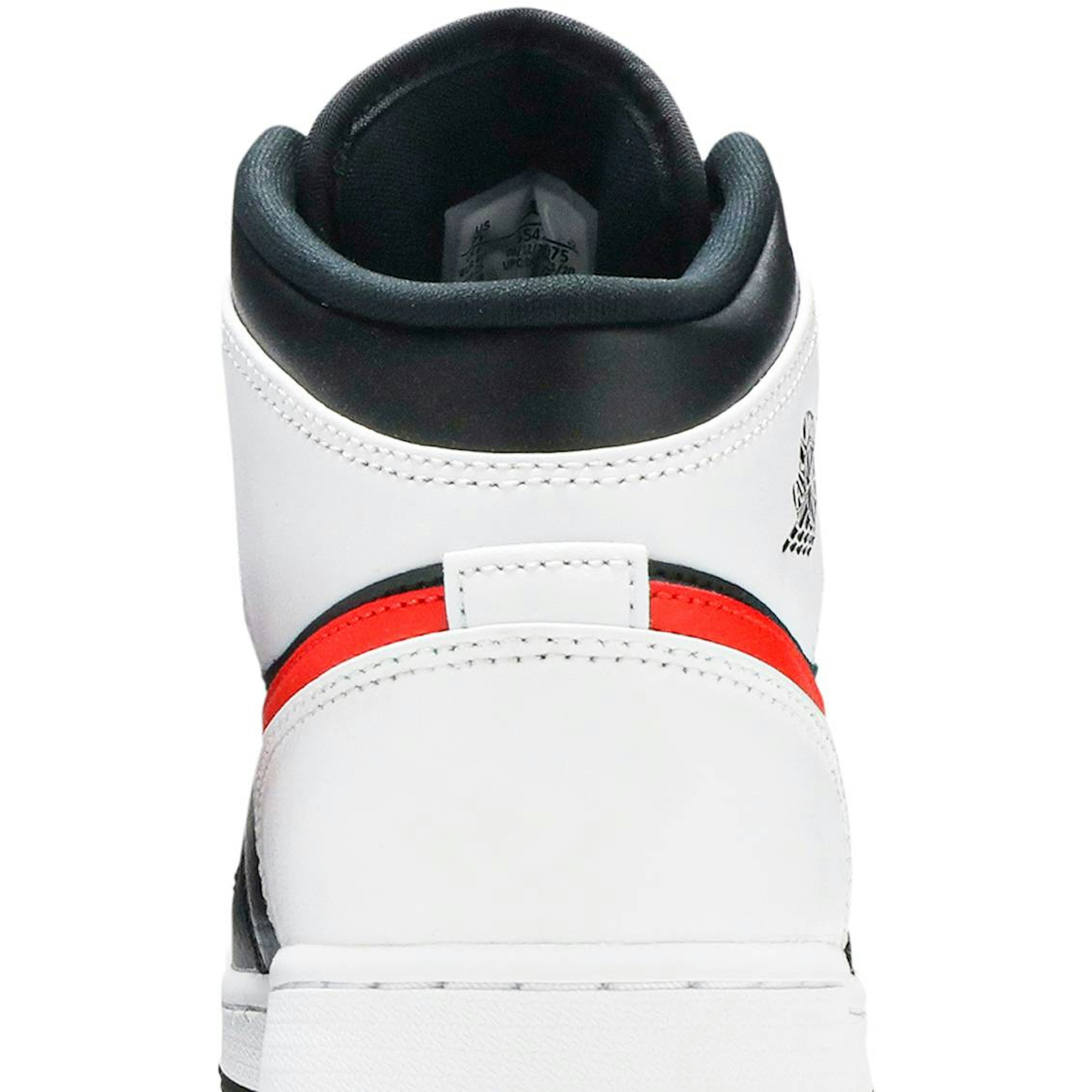 (GS) Air Jordan 1 Mid ‘Chile Red’ 554725-075