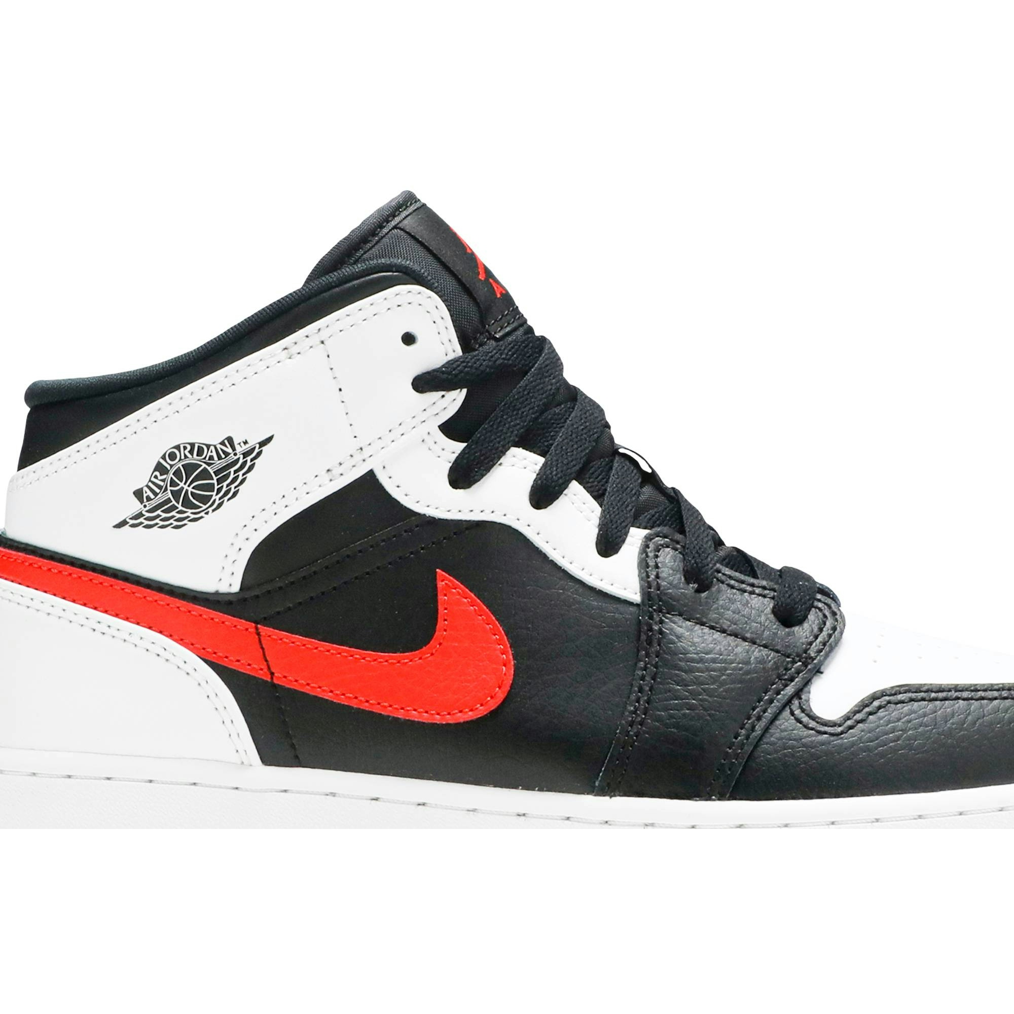 (GS) Air Jordan 1 Mid ‘Chile Red’ 554725-075