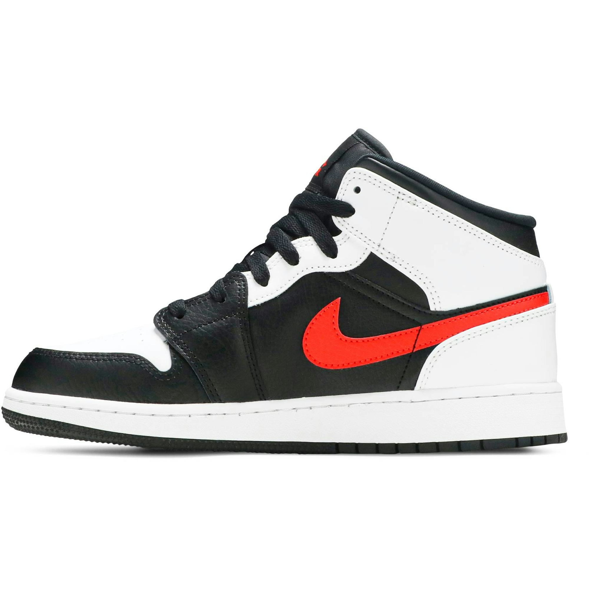 (GS) Air Jordan 1 Mid ‘Chile Red’ 554725-075