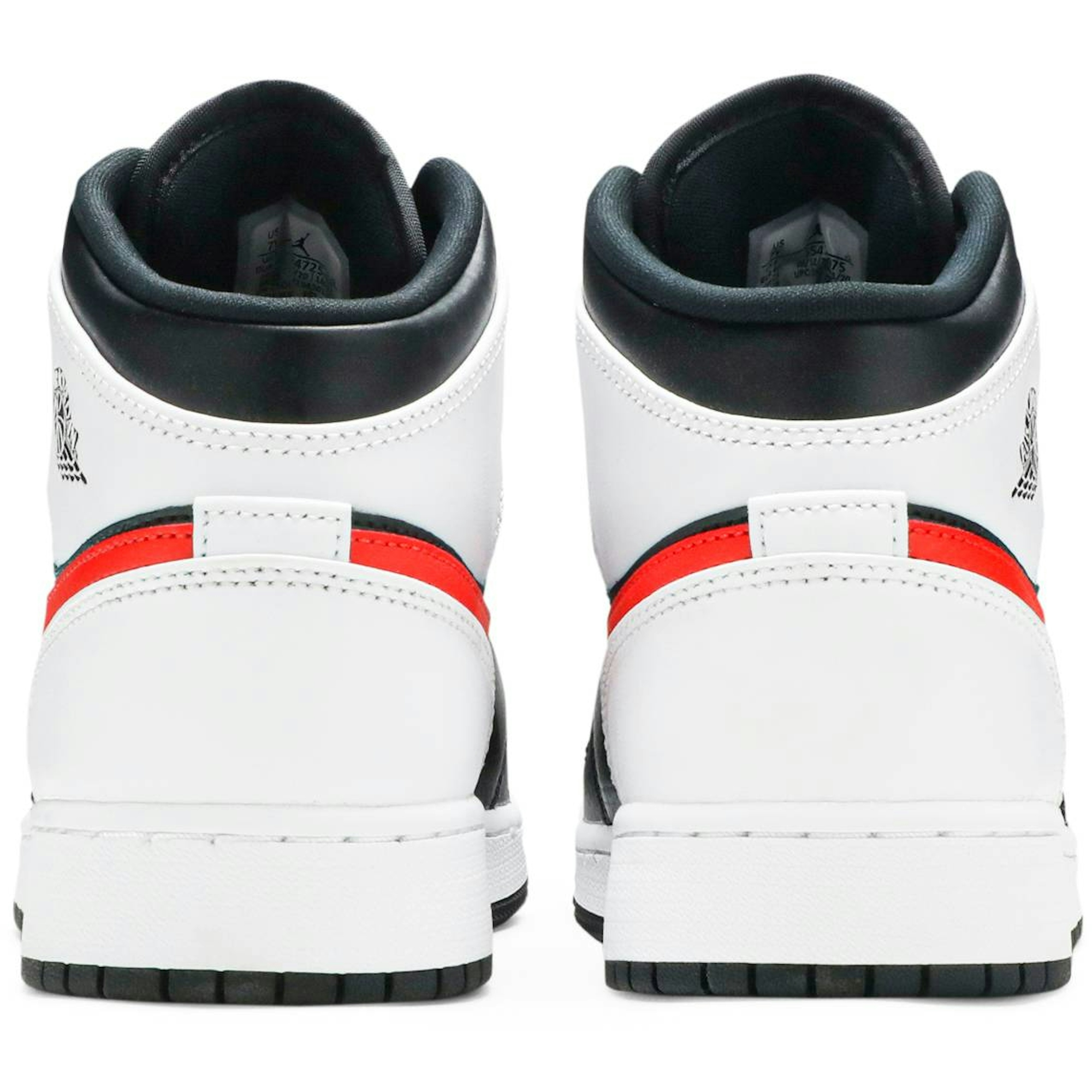 (GS) Air Jordan 1 Mid ‘Chile Red’ 554725-075