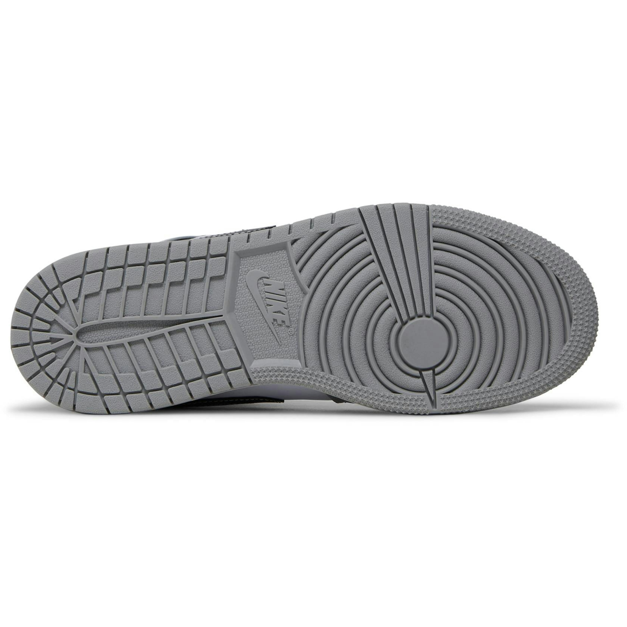 (GS) Air Jordan 1 Mid Greyscale 554725-078 IGFul