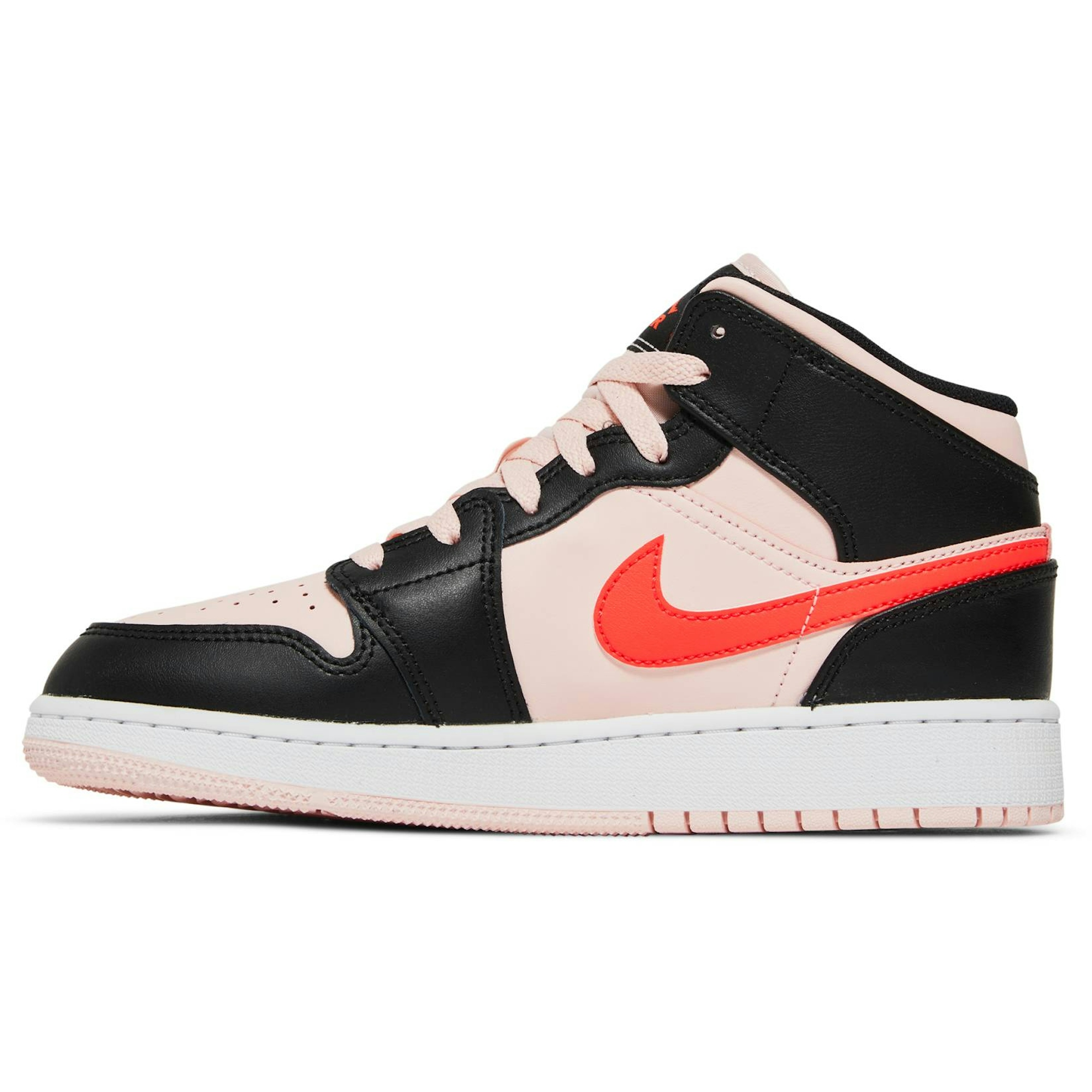 (GS) Air Jordan 1 Mid ‚Pink Crimson‘ 554725-604