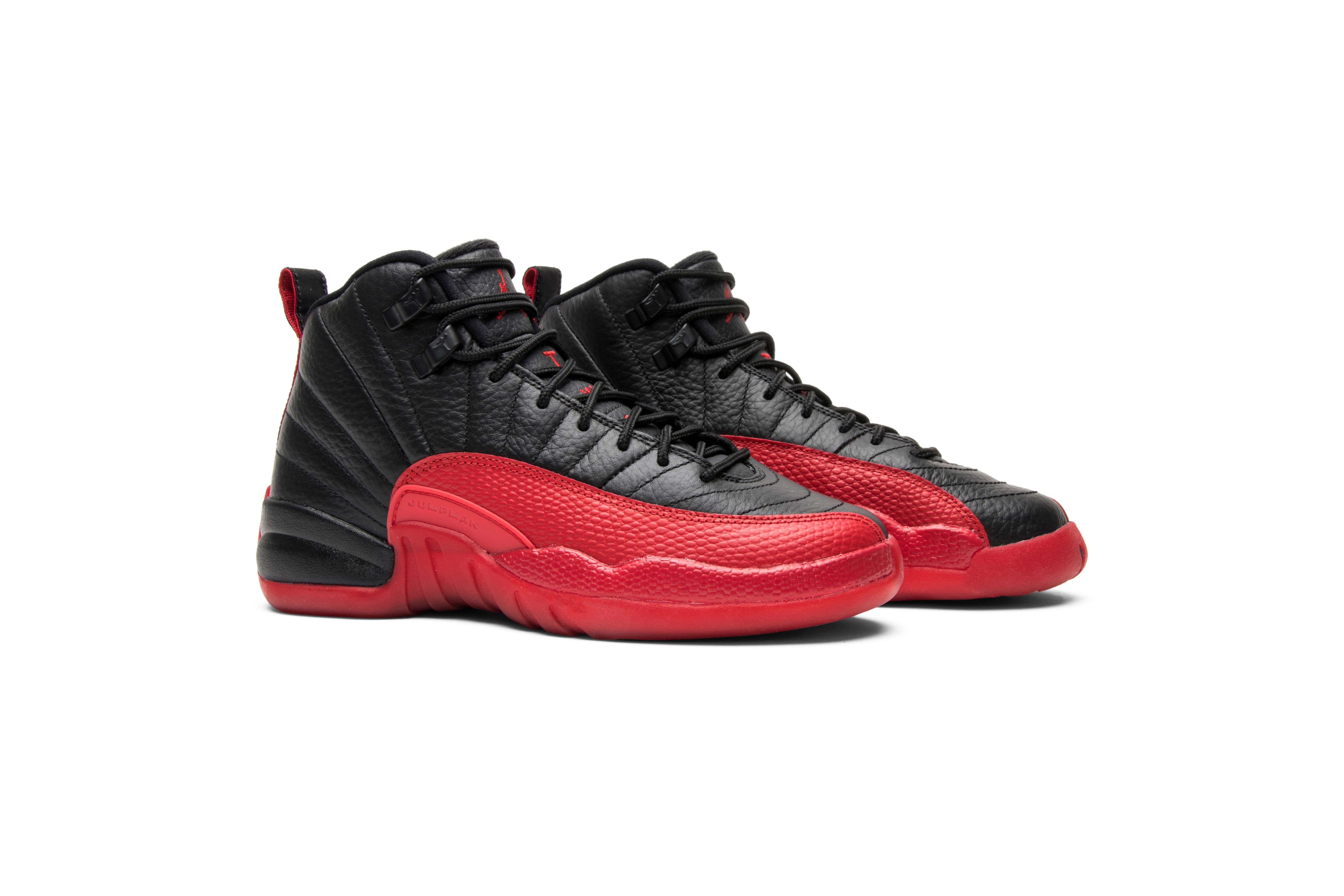 (GS) Air Jordan 12 Retro BG Flu Game 2016 153265-002 IGFul