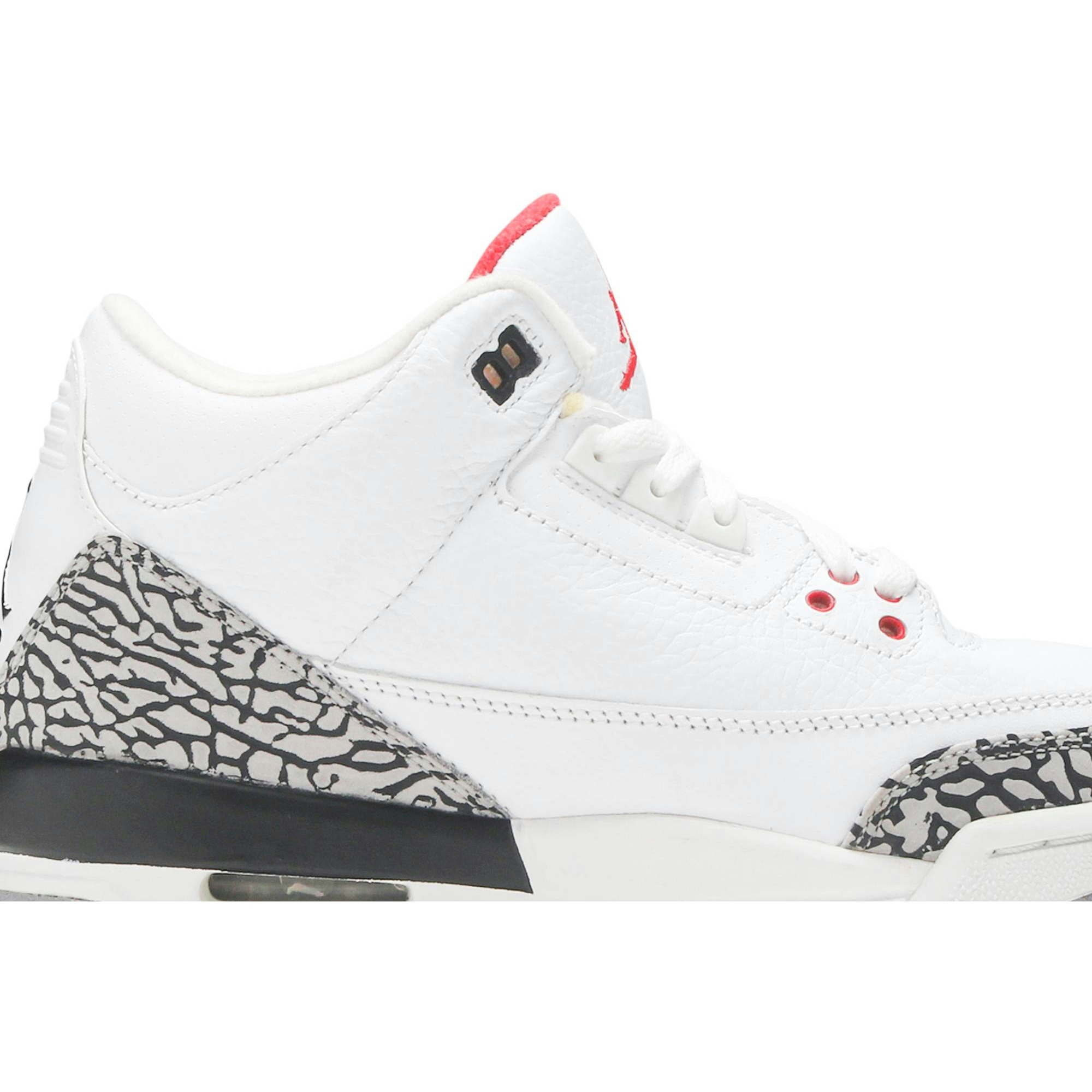(GS) Air Jordan 3 Retro 2011 White Cement 398614-105 IGFul