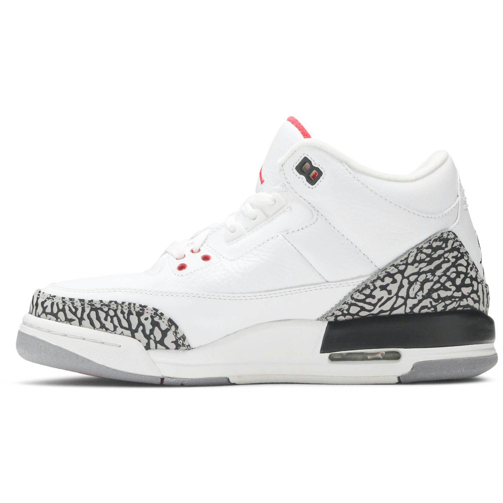 (GS) Air Jordan 3 Retro 2011 White Cement 398614-105 IGFul