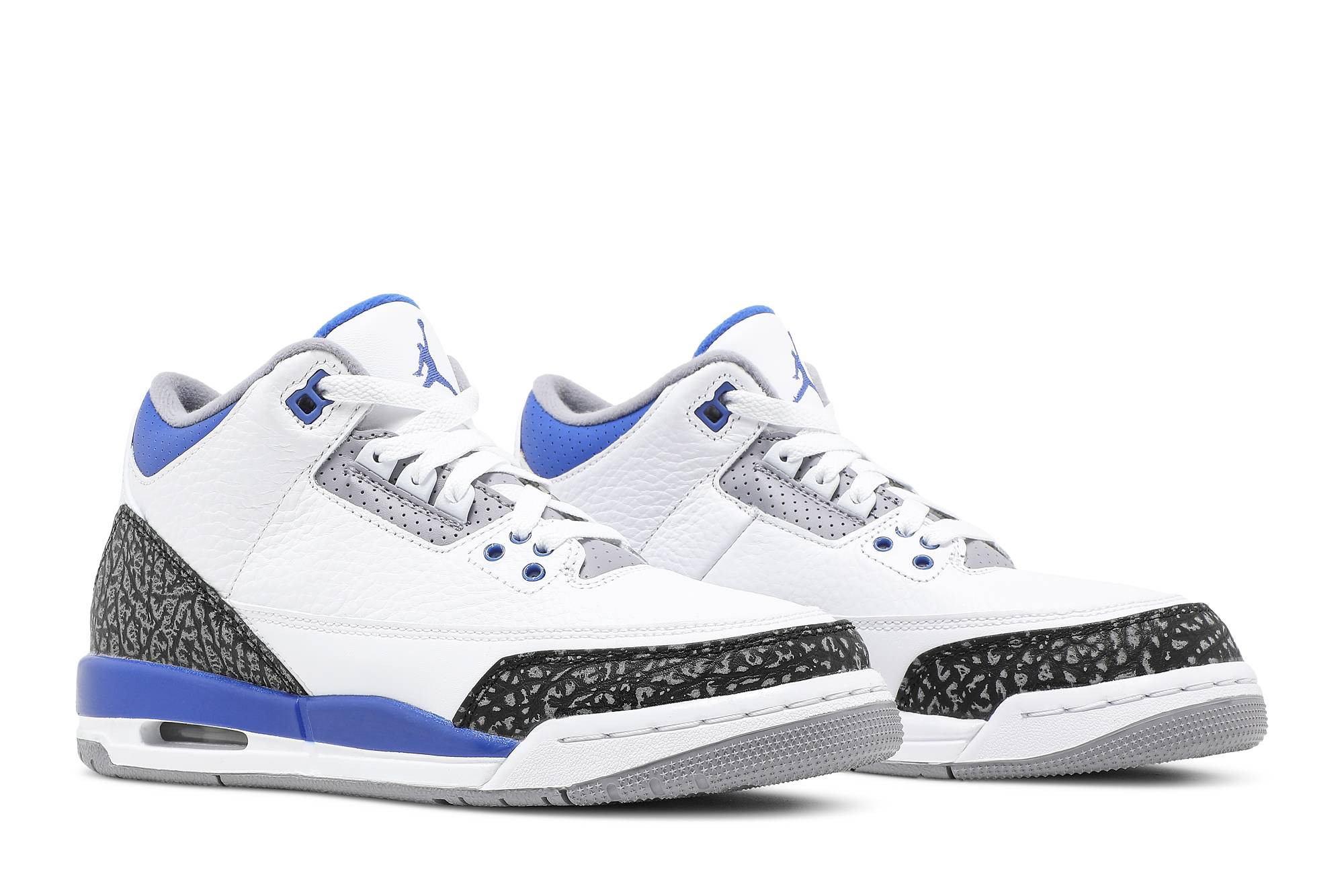 (GS) Air Jordan 3 Retro ‘Racer Blue’ 398614-145