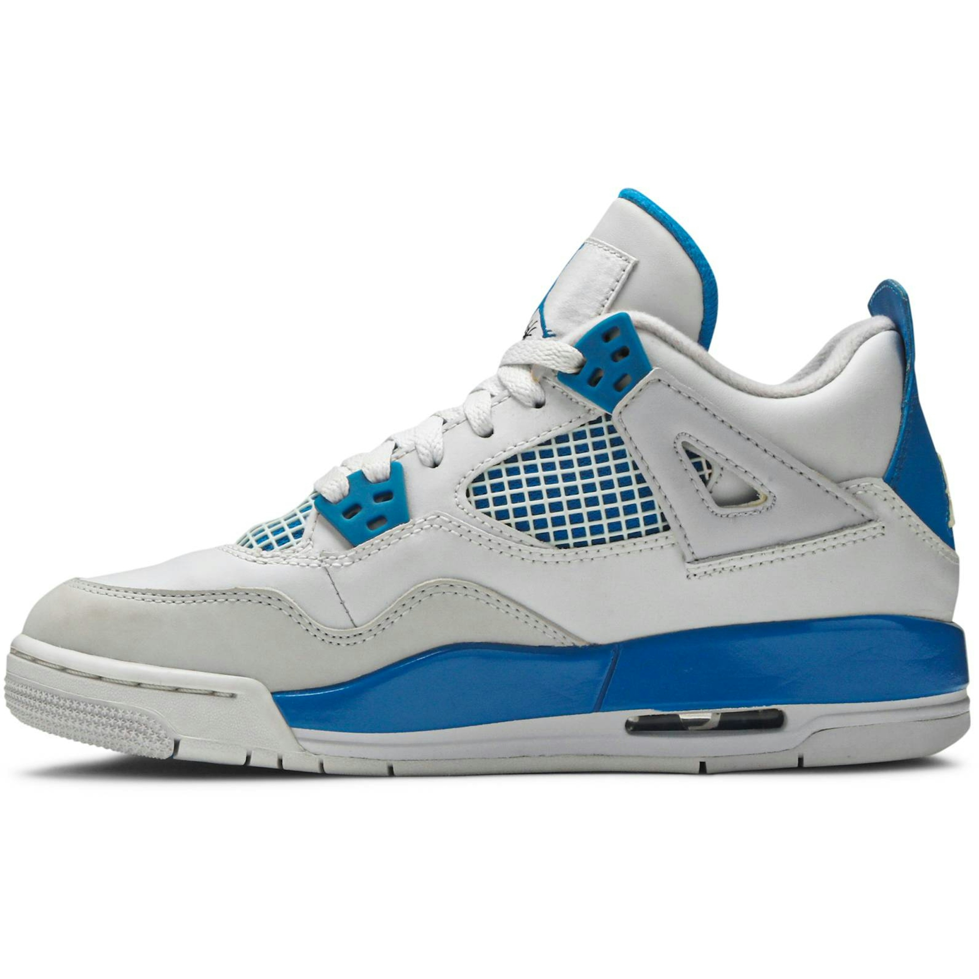 (GS) Air Jordan 4 Retro 2012 Military Blue 408452-105 IGFul
