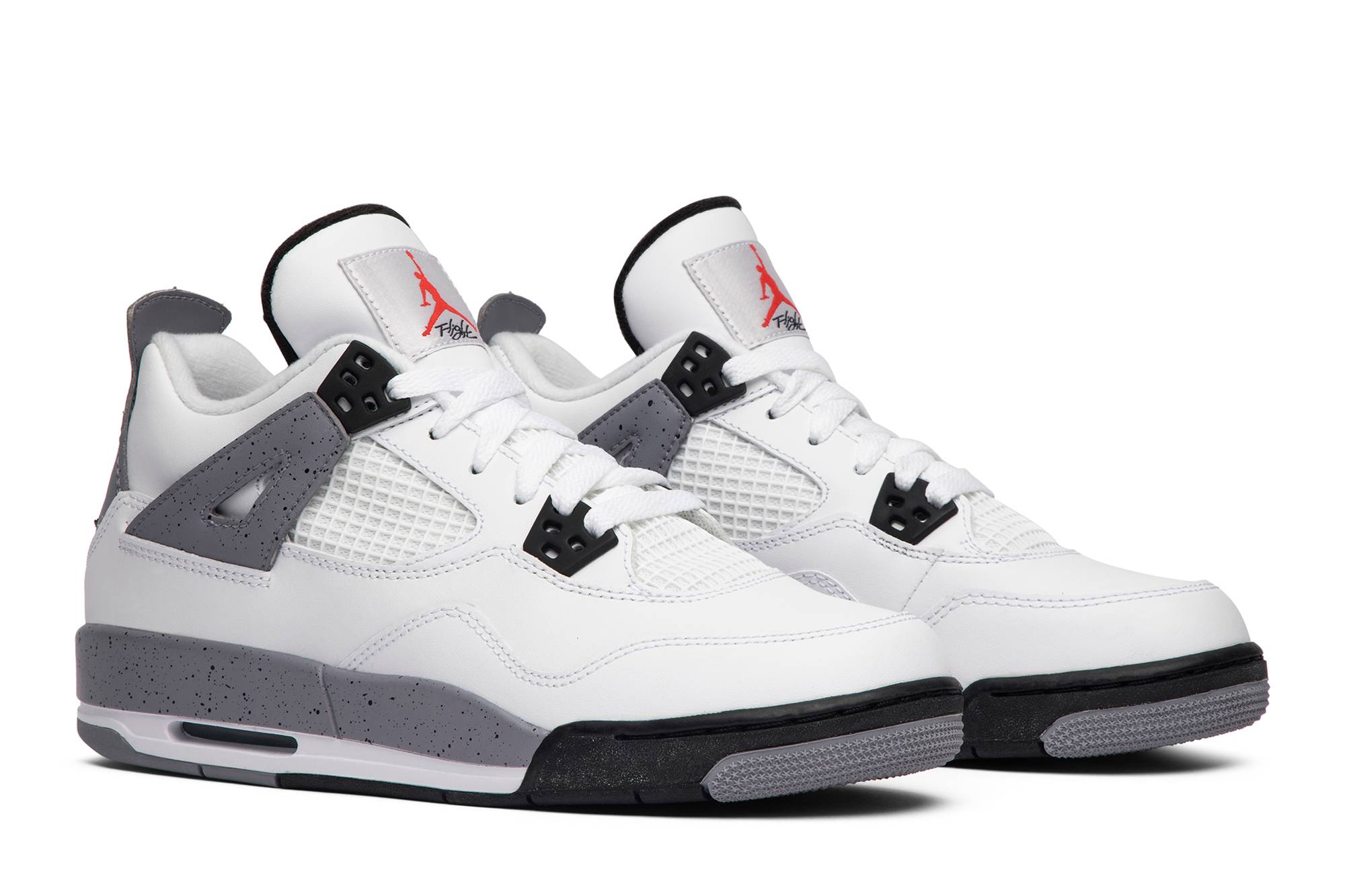 (GS) Air Jordan 4 Retro 2012 ‚White Cement‘ 408452-103