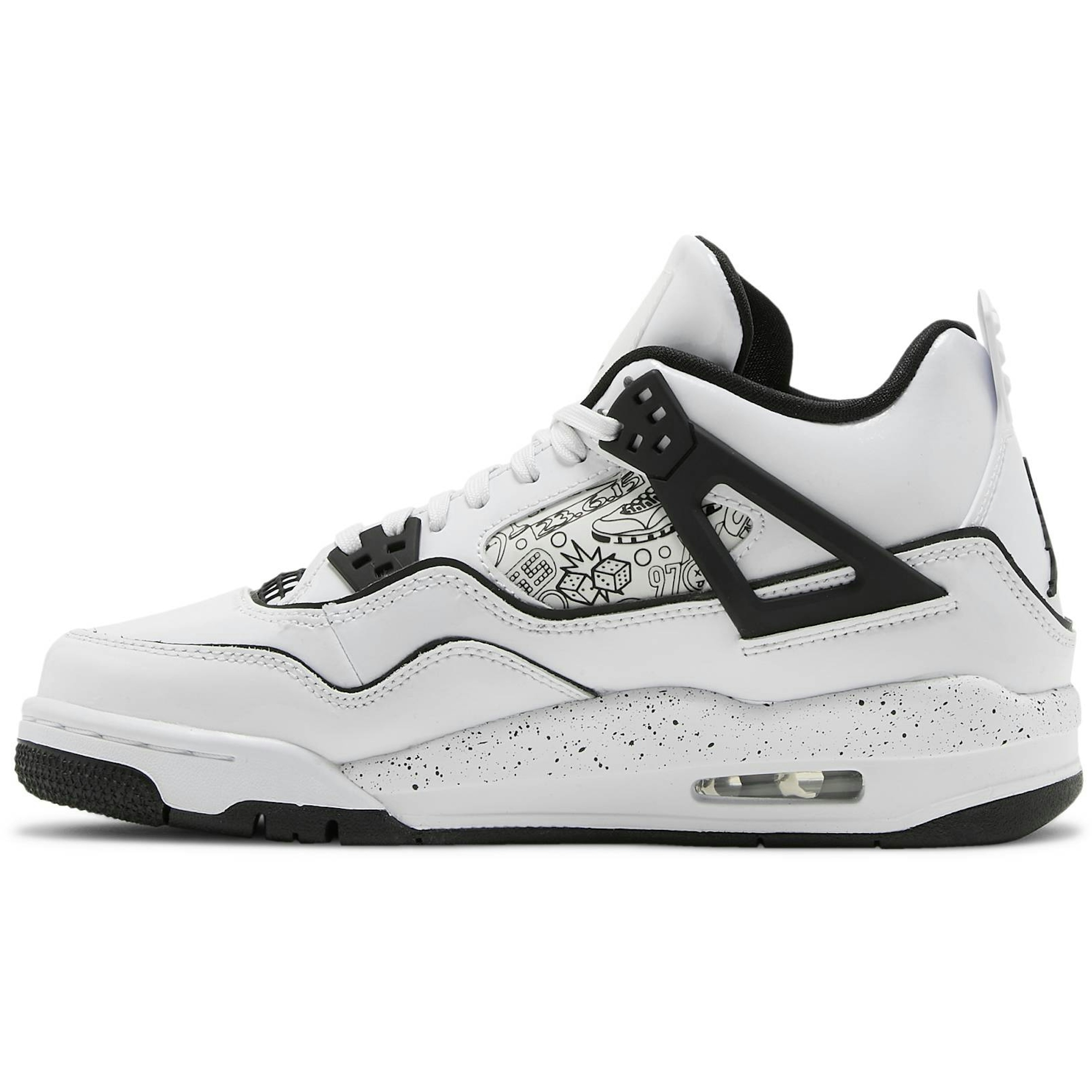 (GS) Air Jordan 4 Retro DIY DC4101-100 IGFul