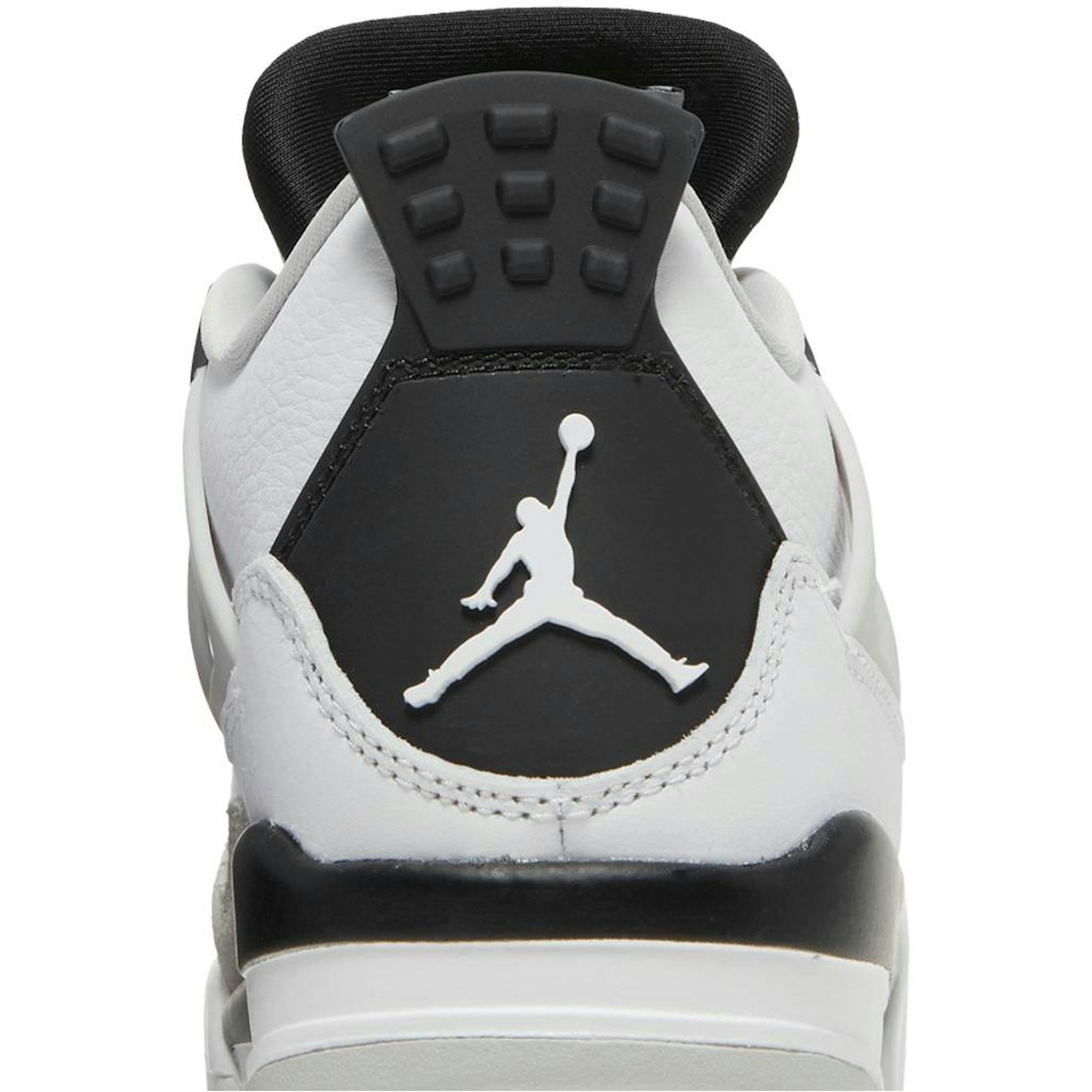 (GS) Air Jordan 4 Retro ‘Military Black’ 408452-111