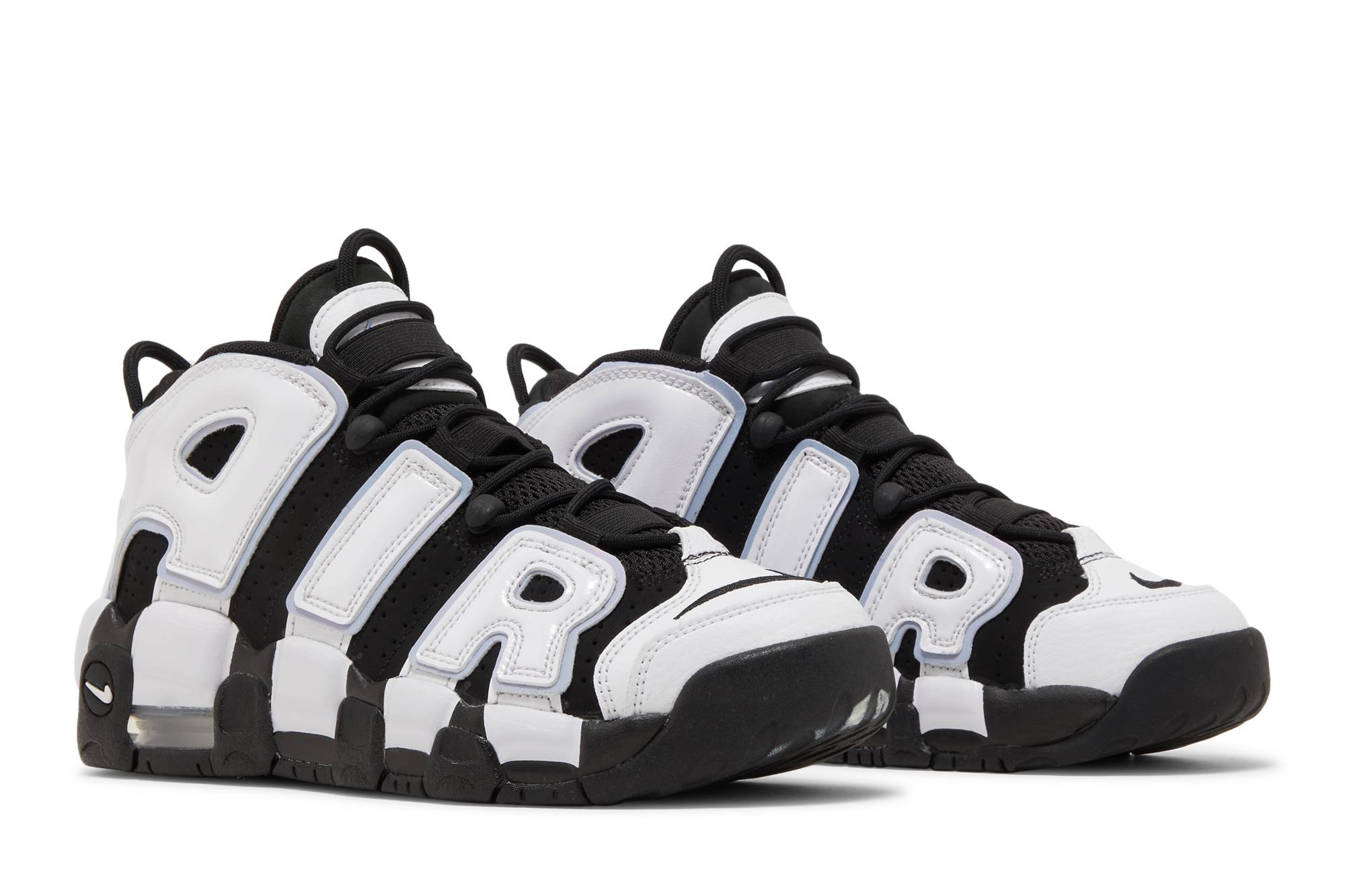 (GS) Nike Air More Uptempo Black Cobalt Bliss DQ6200-001 IGFul