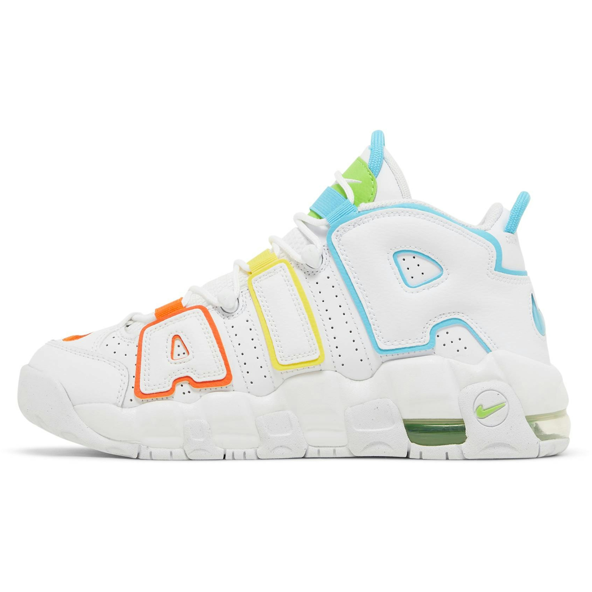 (GS) Nike Air More Uptempo White Rainbow FJ4624-100 IGFul