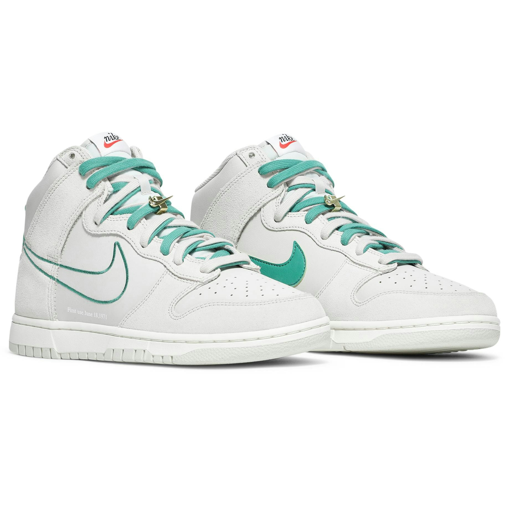(GS) Nike Dunk High SE First Use Pack – Green Noise DD0733-001 IGFul