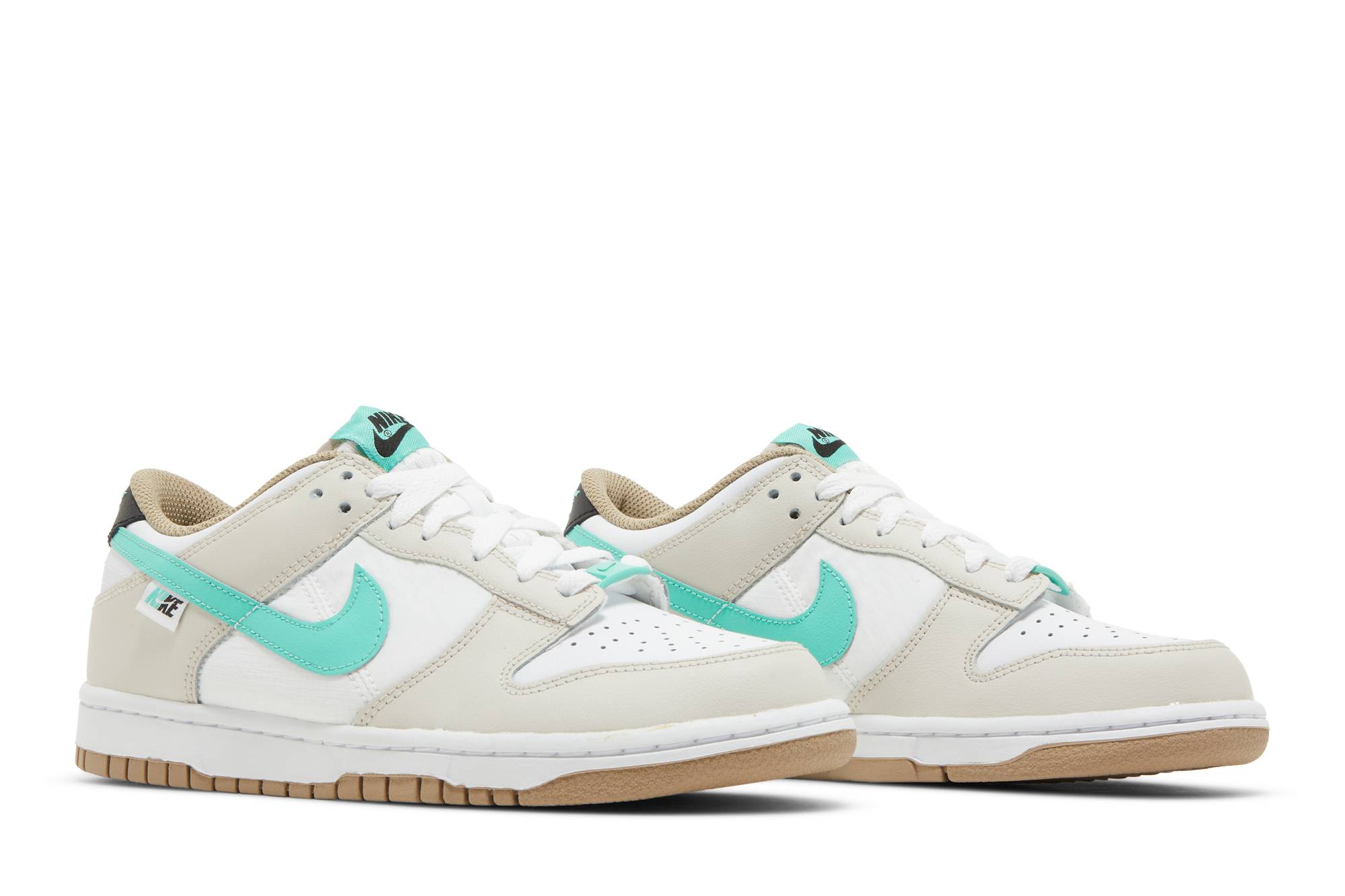 (GS) Nike Dunk Low ‘Split Seam White Tan Mint’ DX6063-131