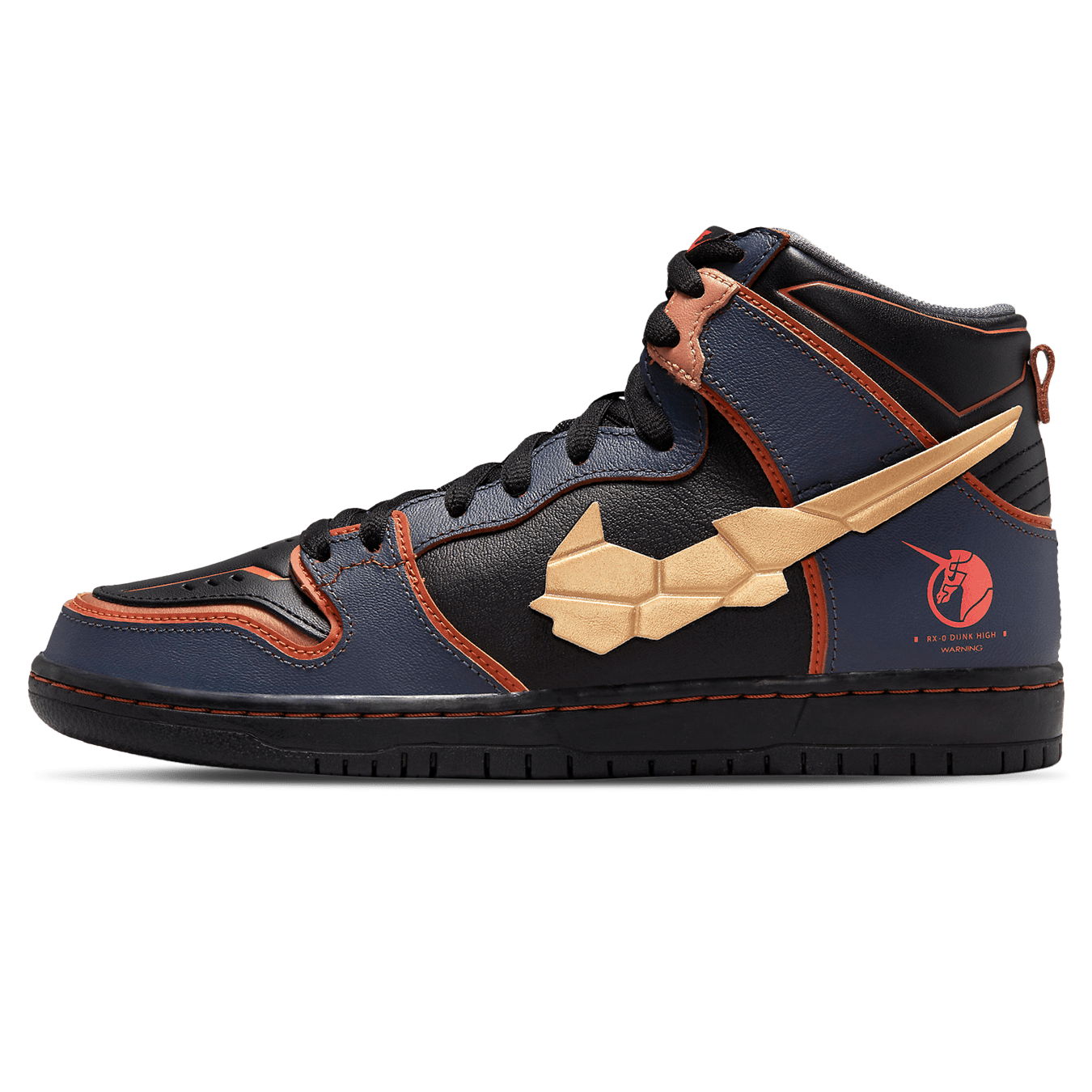 Gundam x Nike Dunk High SB 'Project Unicorn - Banshee Norn'