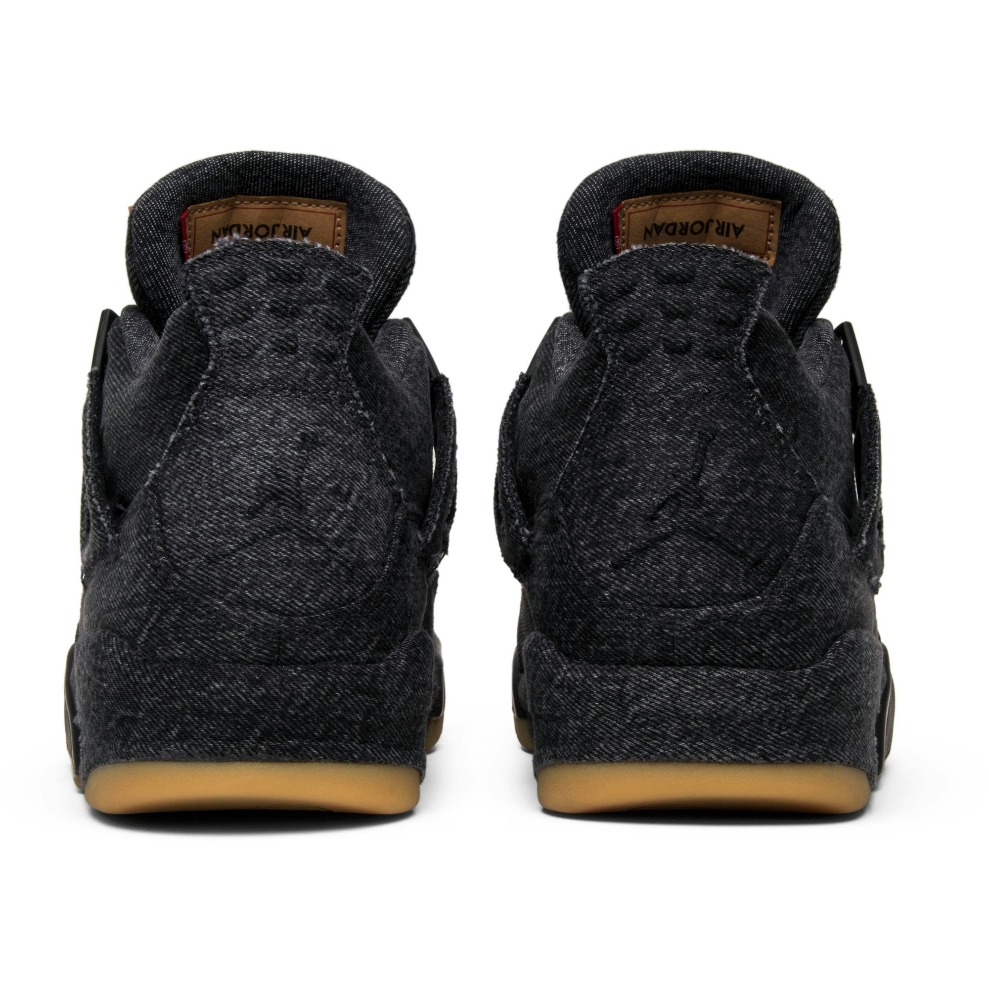 Levis x Air Jordan 4 Retro Black Denim (Blank Tag) AO2571-001 IGFul