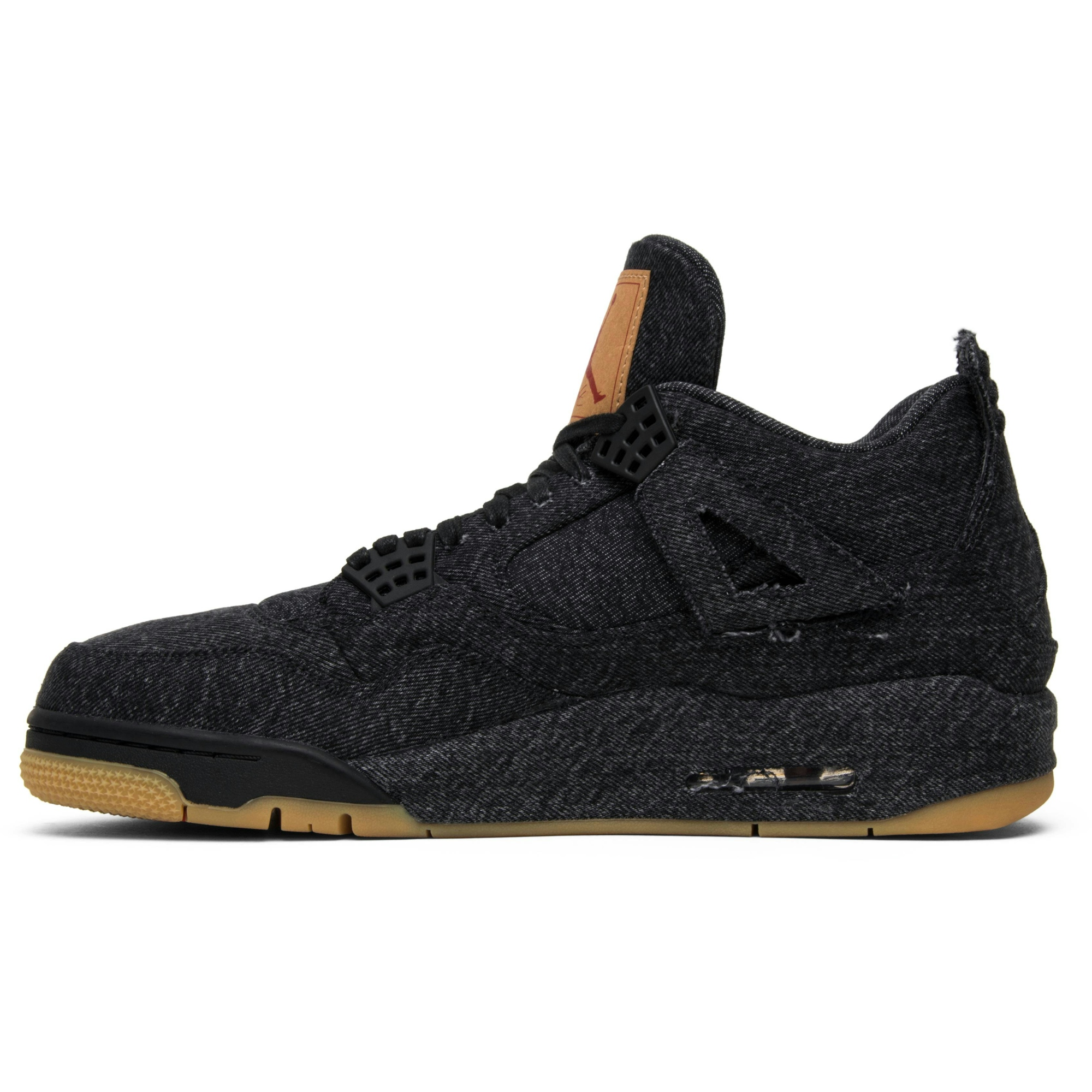 Levis x Air Jordan 4 Retro Black Denim (Blank Tag) AO2571-001 IGFul