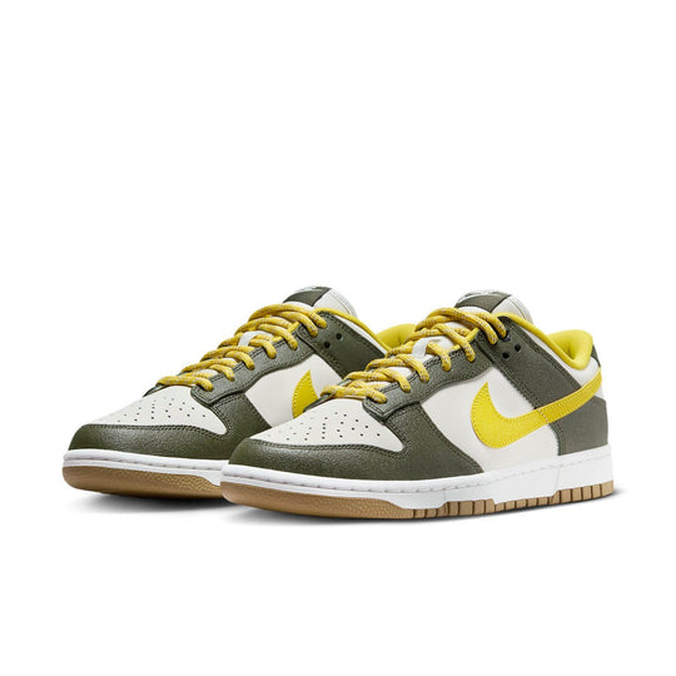 Nike Dunk Low Retro PRM ‘Cargo Khaki Vivid Sulfur’
