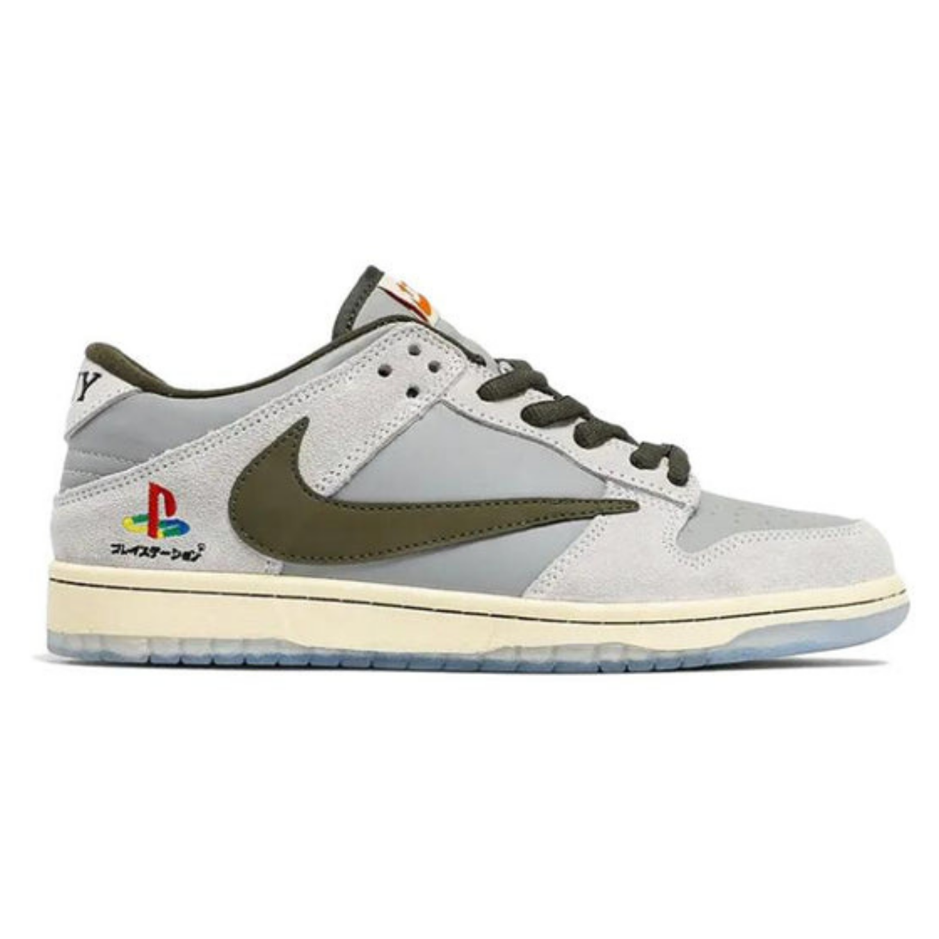Nike Dunk Low x Travis Scott x PlayStation ‘Gray White’