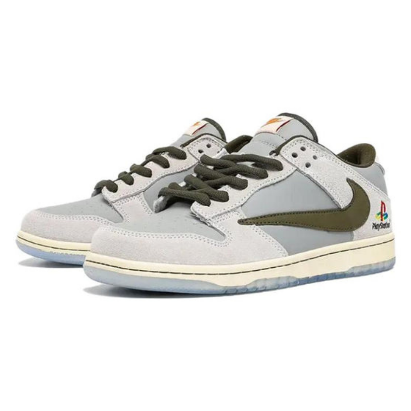Nike Dunk Low x Travis Scott x PlayStation ‘Gray White’
