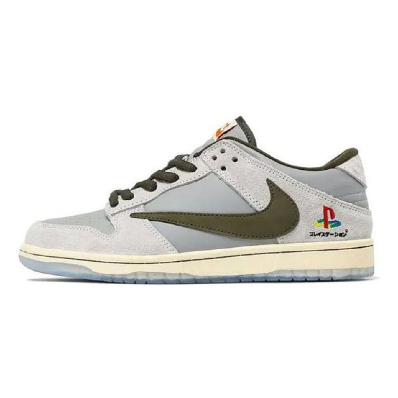 Nike Dunk Low x Travis Scott x PlayStation ‘Gray White’