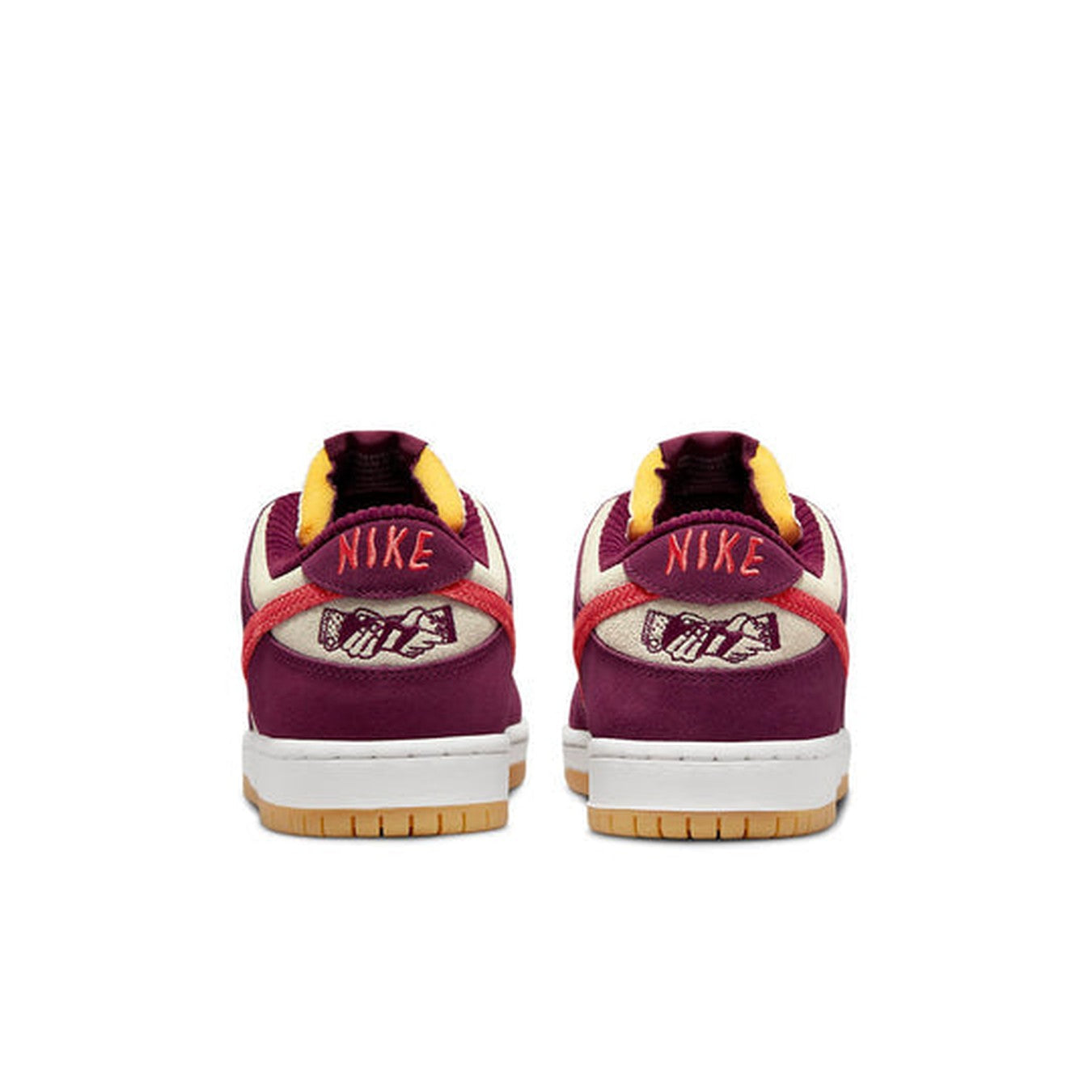 Nike SB Dunk Low ‘Summit White Barely Rose University Red’