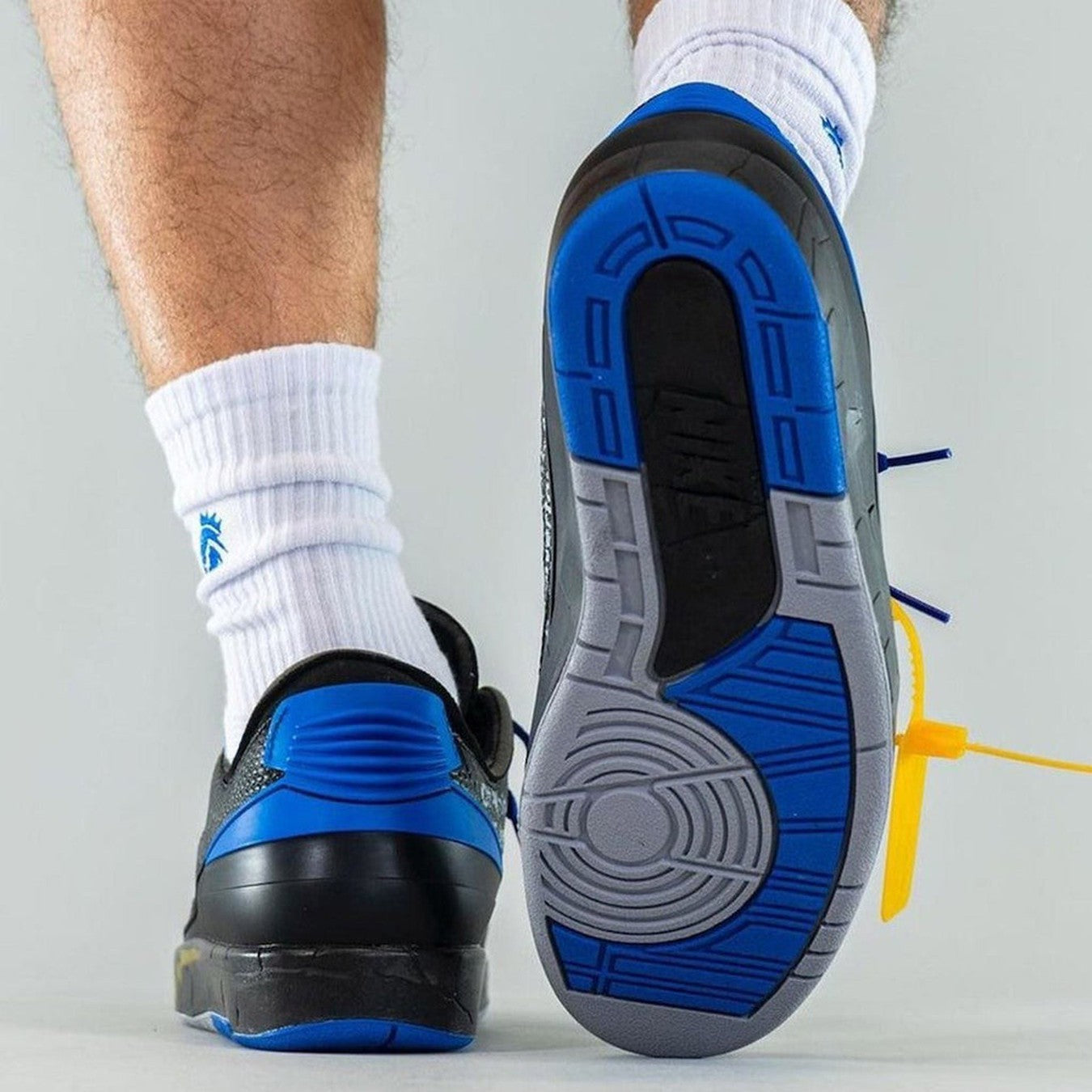 Off-White x Air Jordan 2 Retro Low SP ‘Black Varsity Royal’