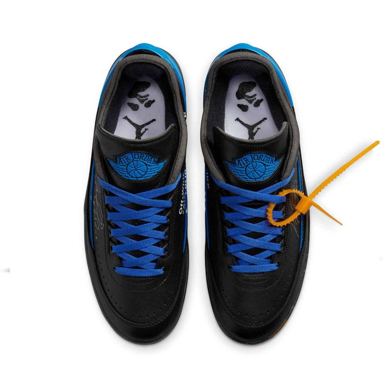 Off-White x Air Jordan 2 Retro Low SP ‘Black Varsity Royal’