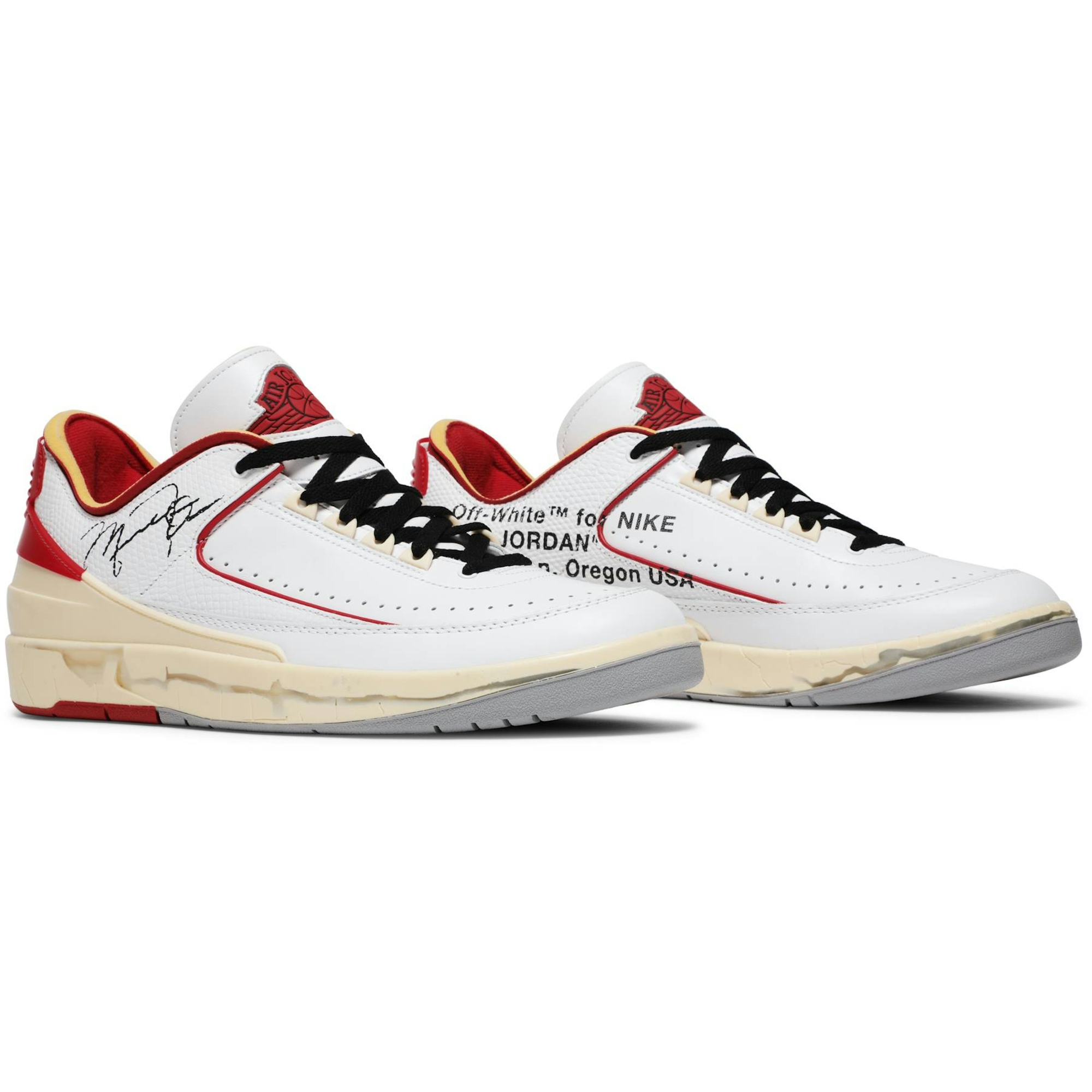 Off-White x Air Jordan 2 Retro Low SP White Red DJ4375-106 IGFul